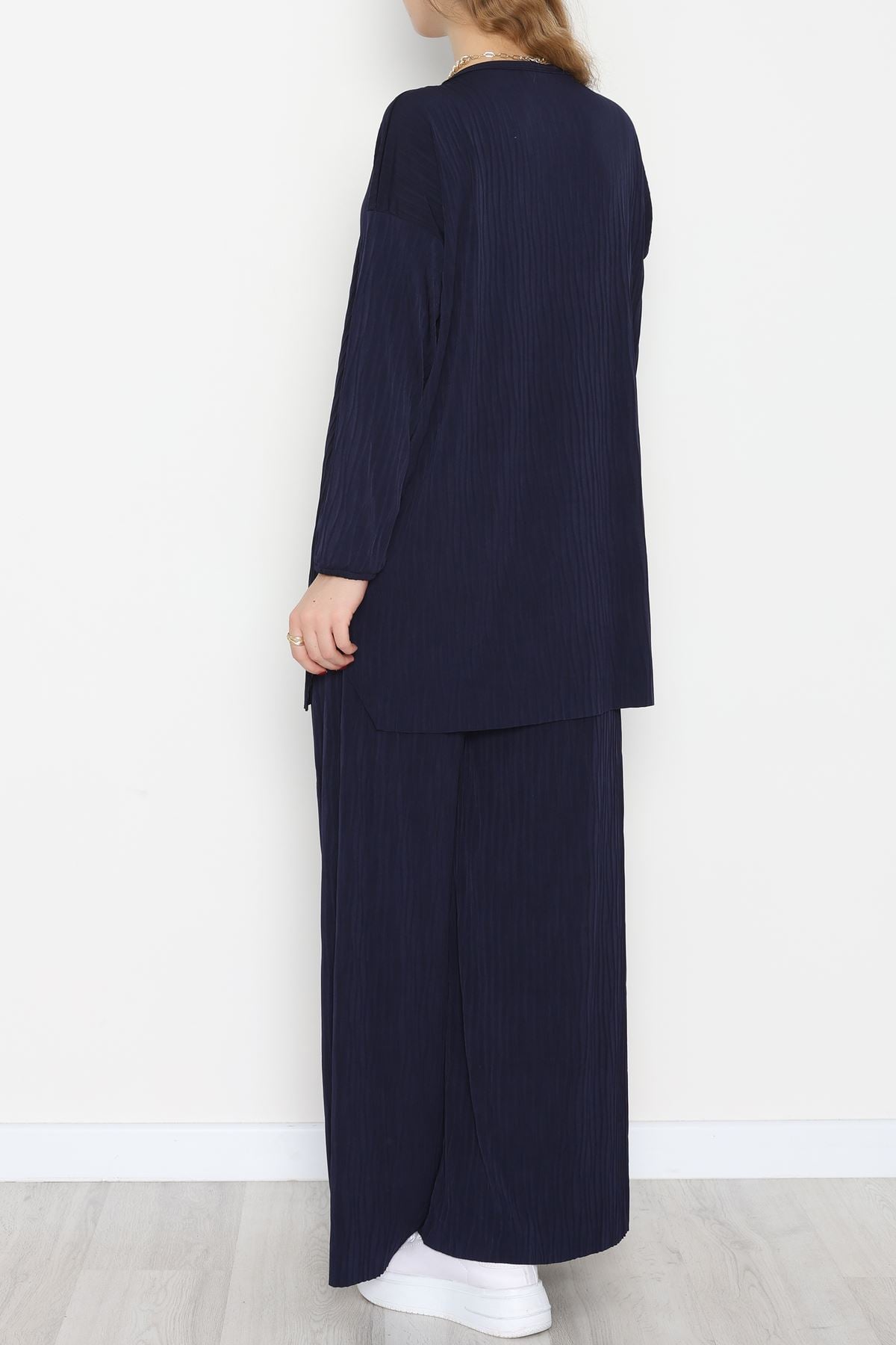 Sandy Crash Kumaş İkili Takım Lacivert - 42667.1949.