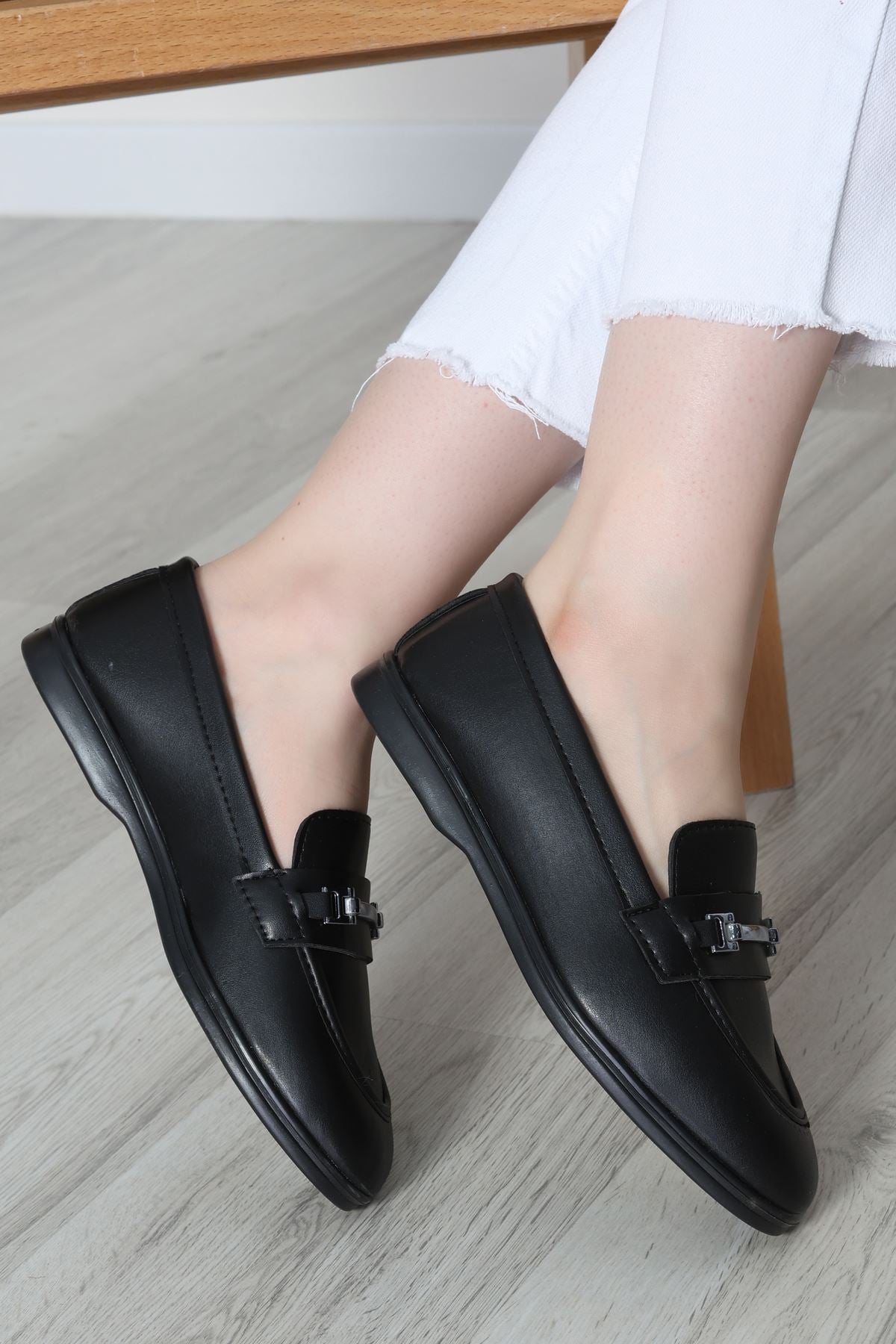 Loafer Günlük Ayakkabı Siyahderi - 17900.1846.