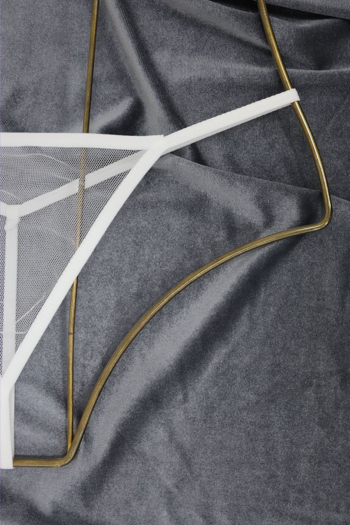 Tül Tanga 2Li Külot Set Kırmızıbeyaz - 1162.1364.