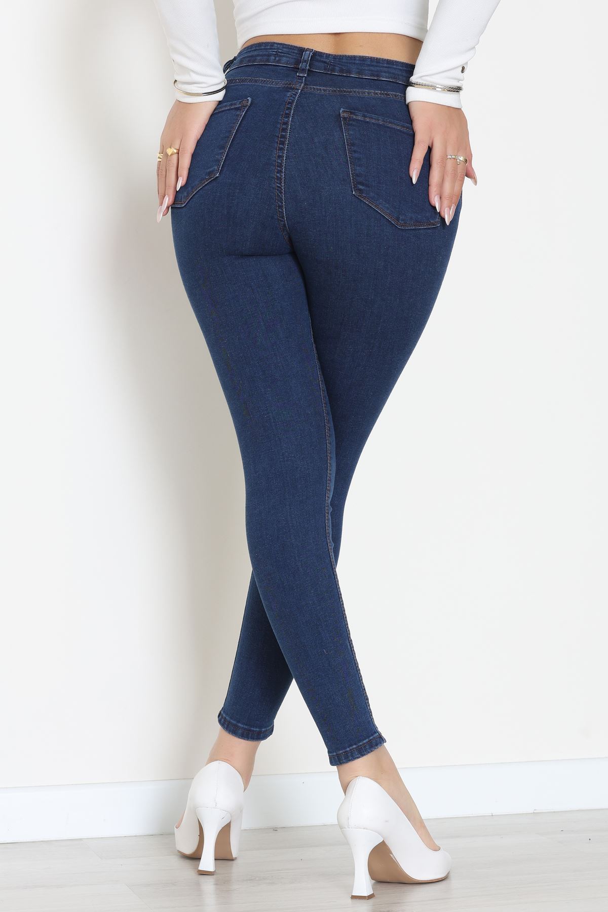 Dar Paça Kot Pantolon Koyumavi - 42702.2121.