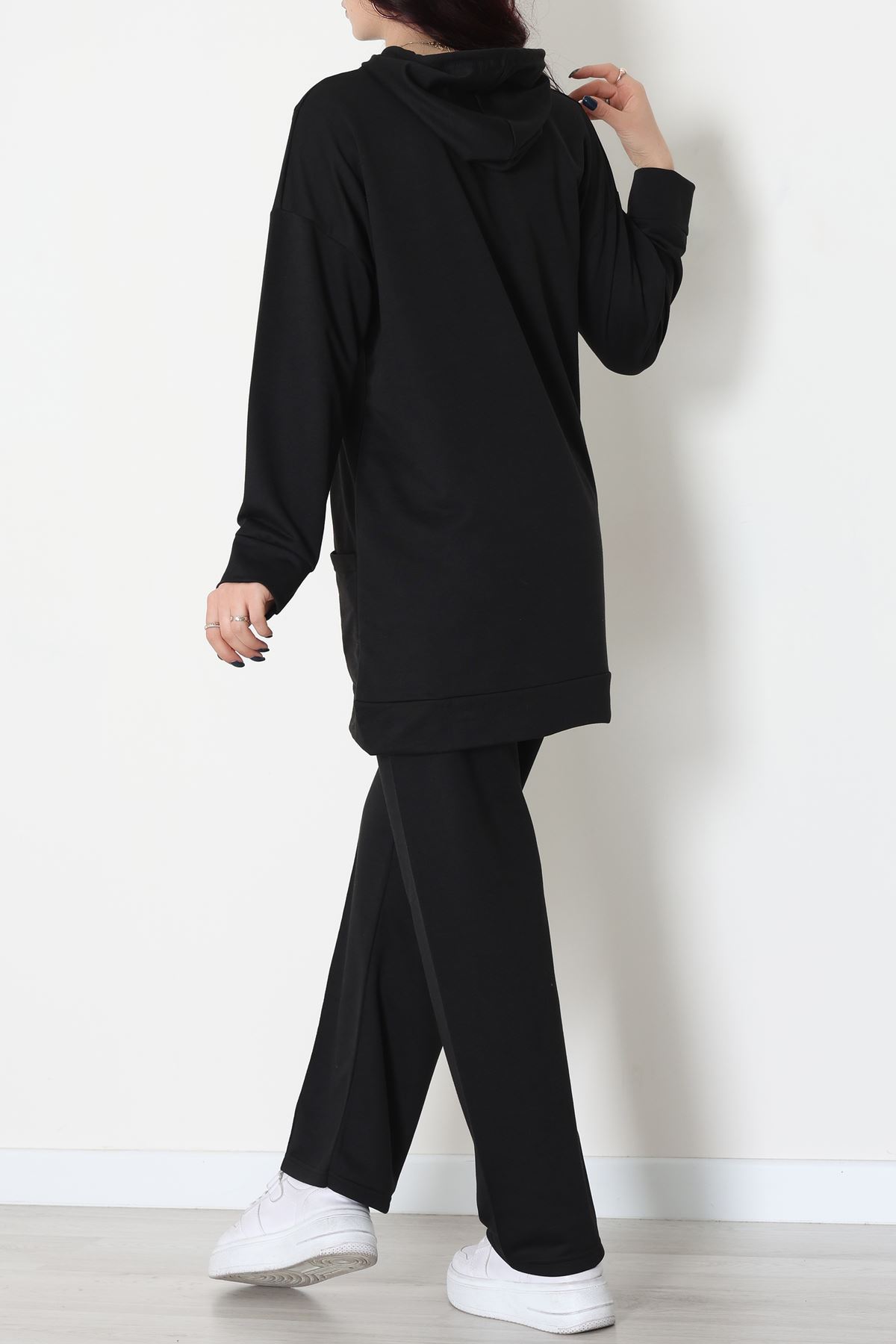 İki İplik Eşofman Takımı Siyah - 52112.2032.