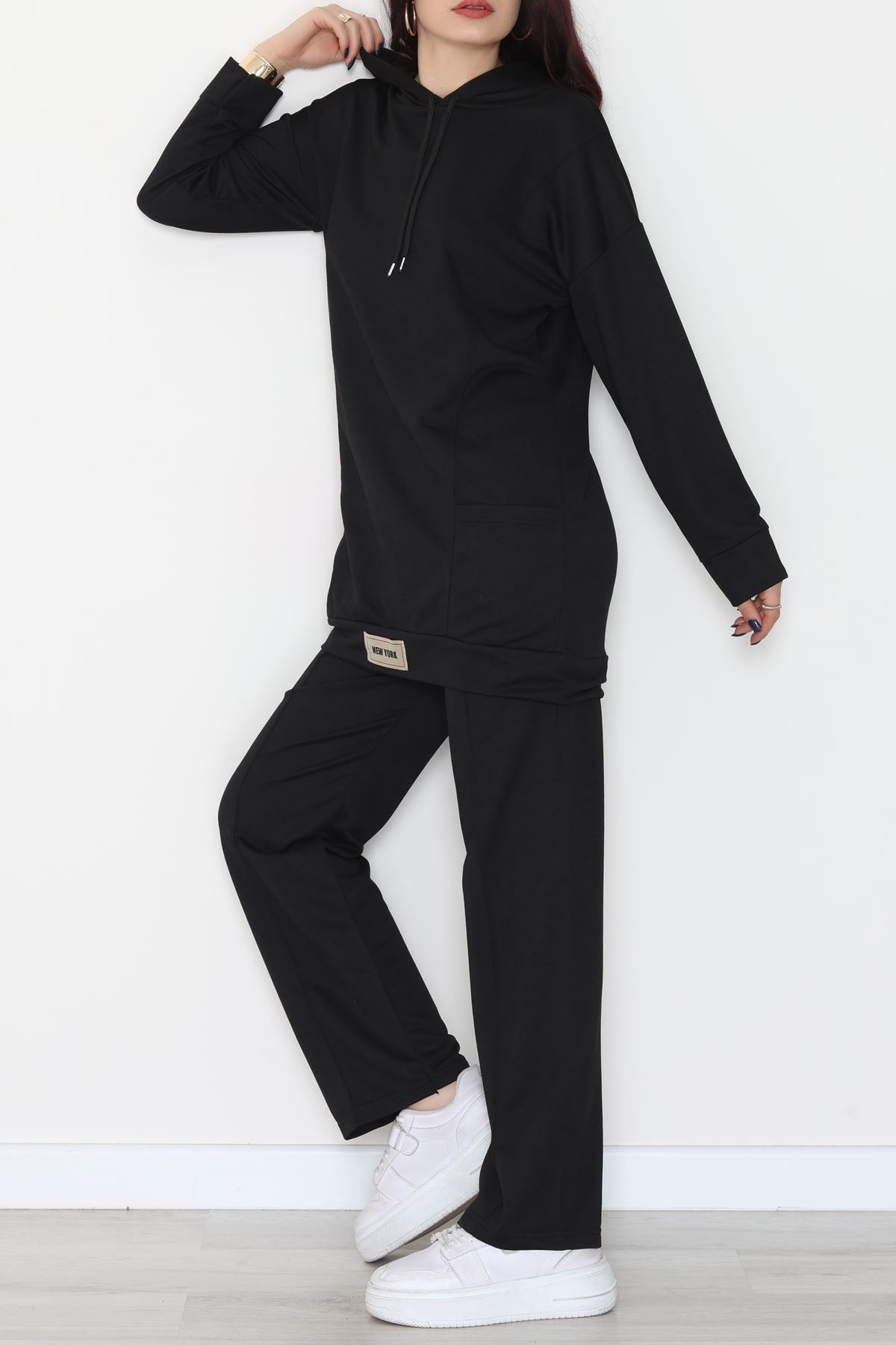 İki İplik Eşofman Takımı Siyah - 52112.2032.