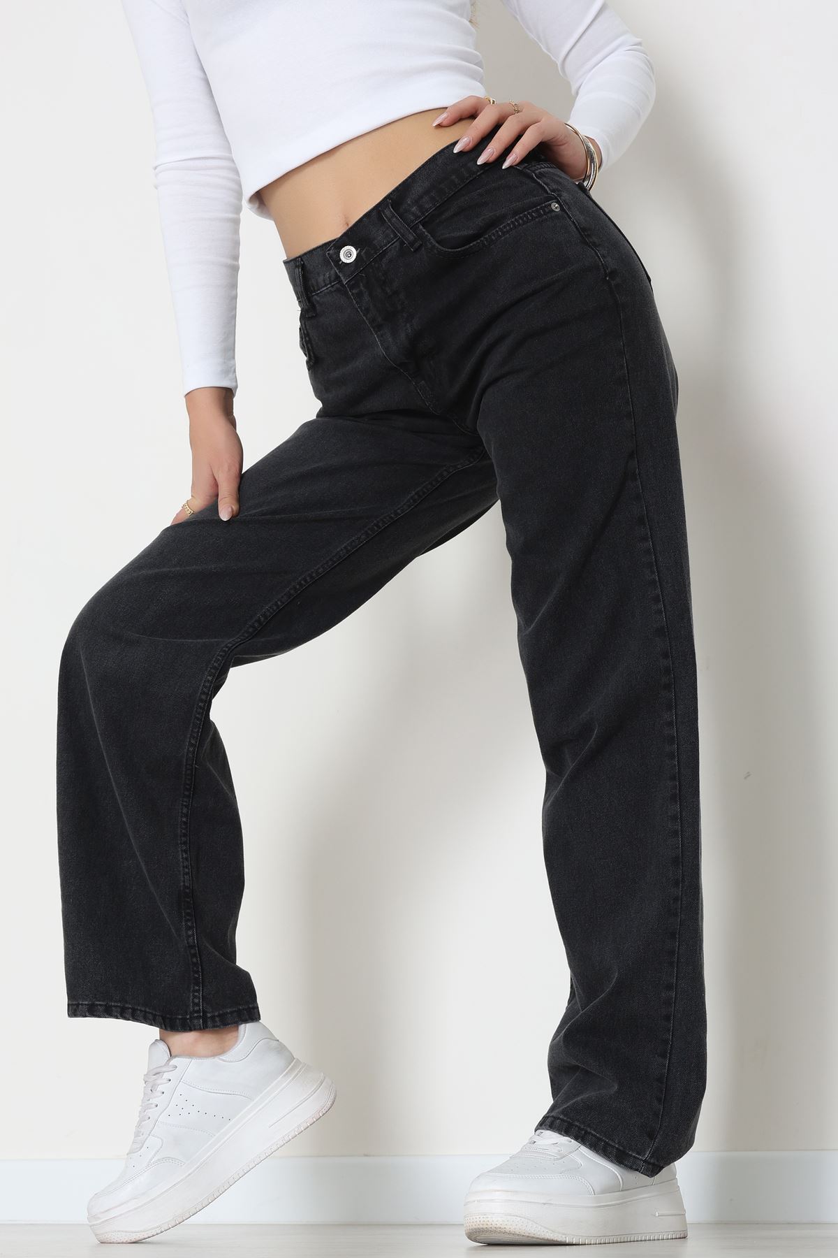 Palazzo Kot Pantolon Füme1 - 31554.2088.