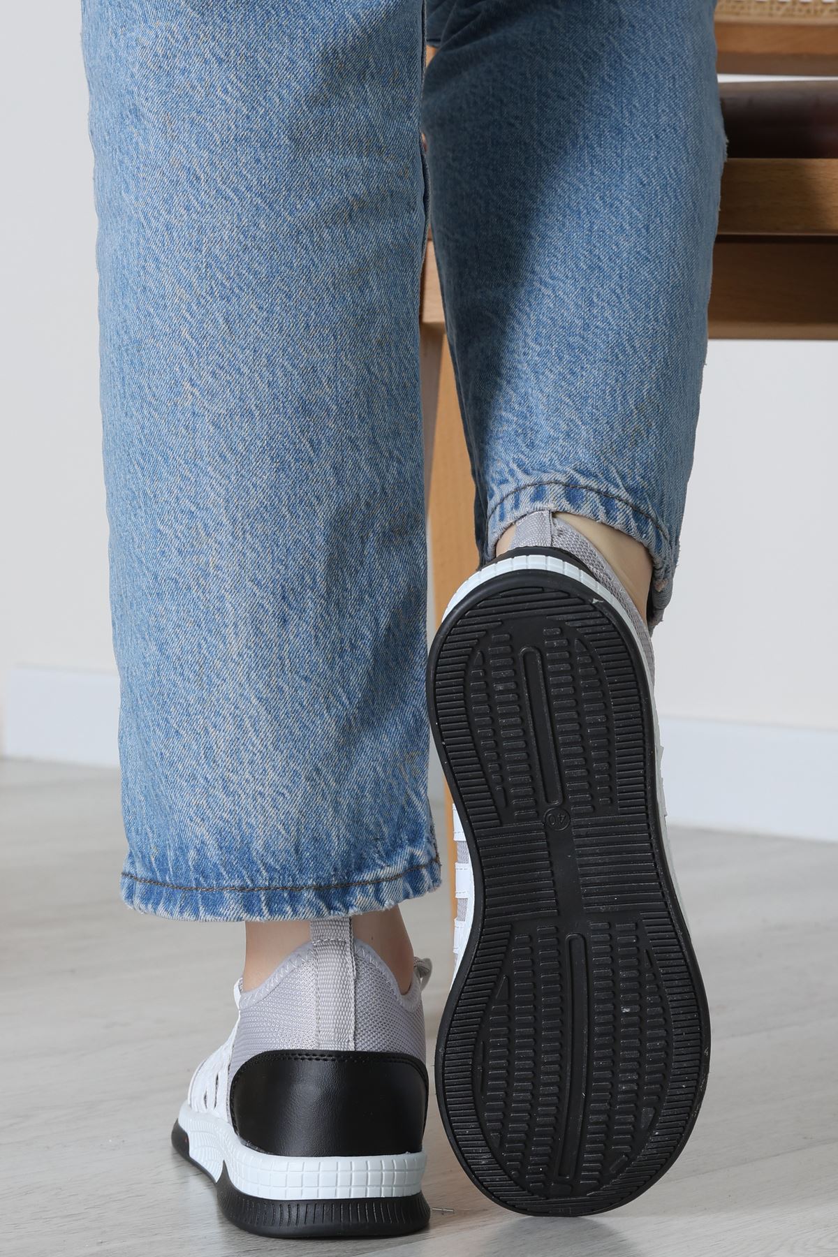 Günlük Spor Ayakkabı Gribeyaz - 30305.264.