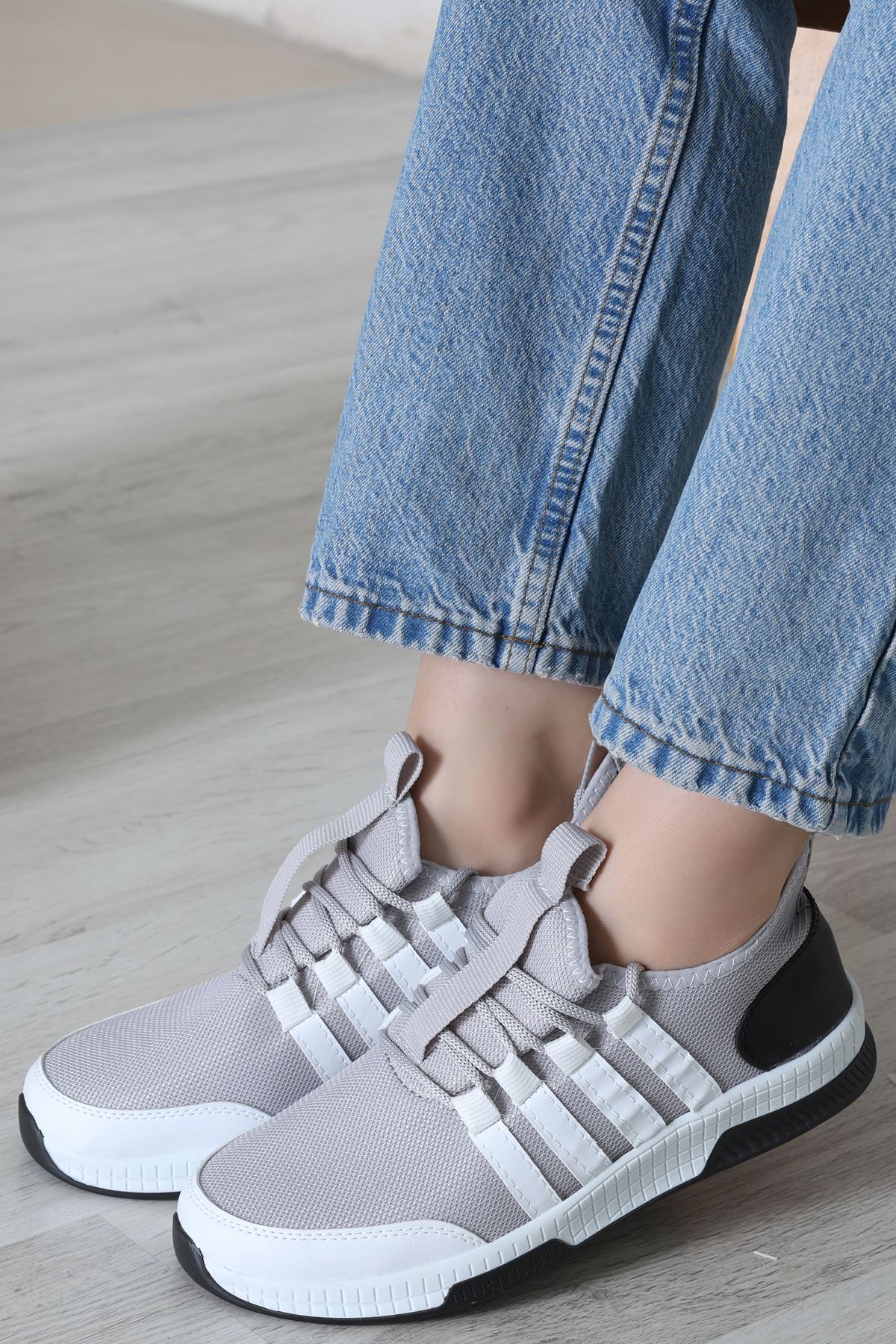 Günlük Spor Ayakkabı Gribeyaz - 30305.264.