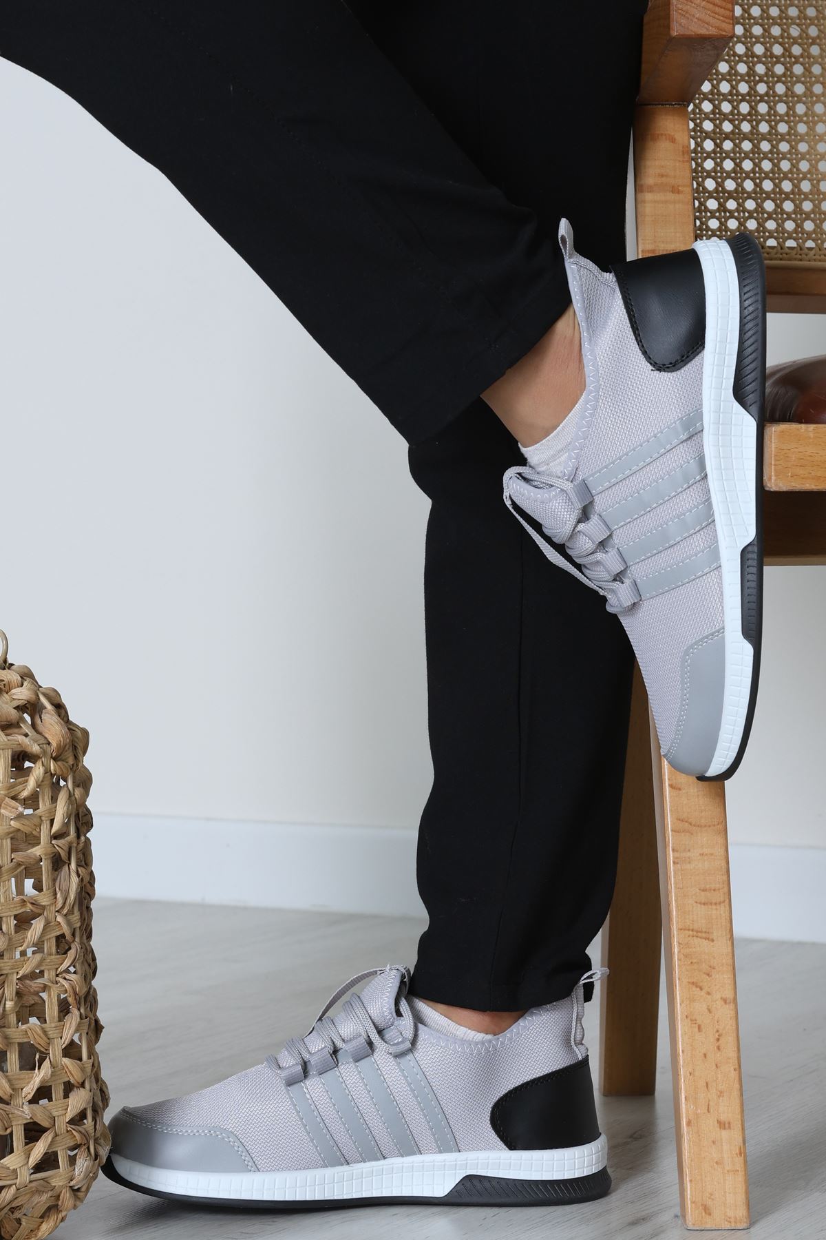 Erkek Spor Ayakkabı Grisiyah - 31466.264.