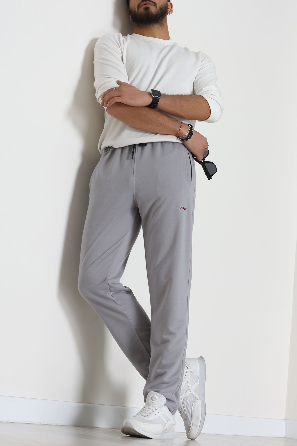 Worteks Erkek Eşofman Altı Gri - 42153.1937.