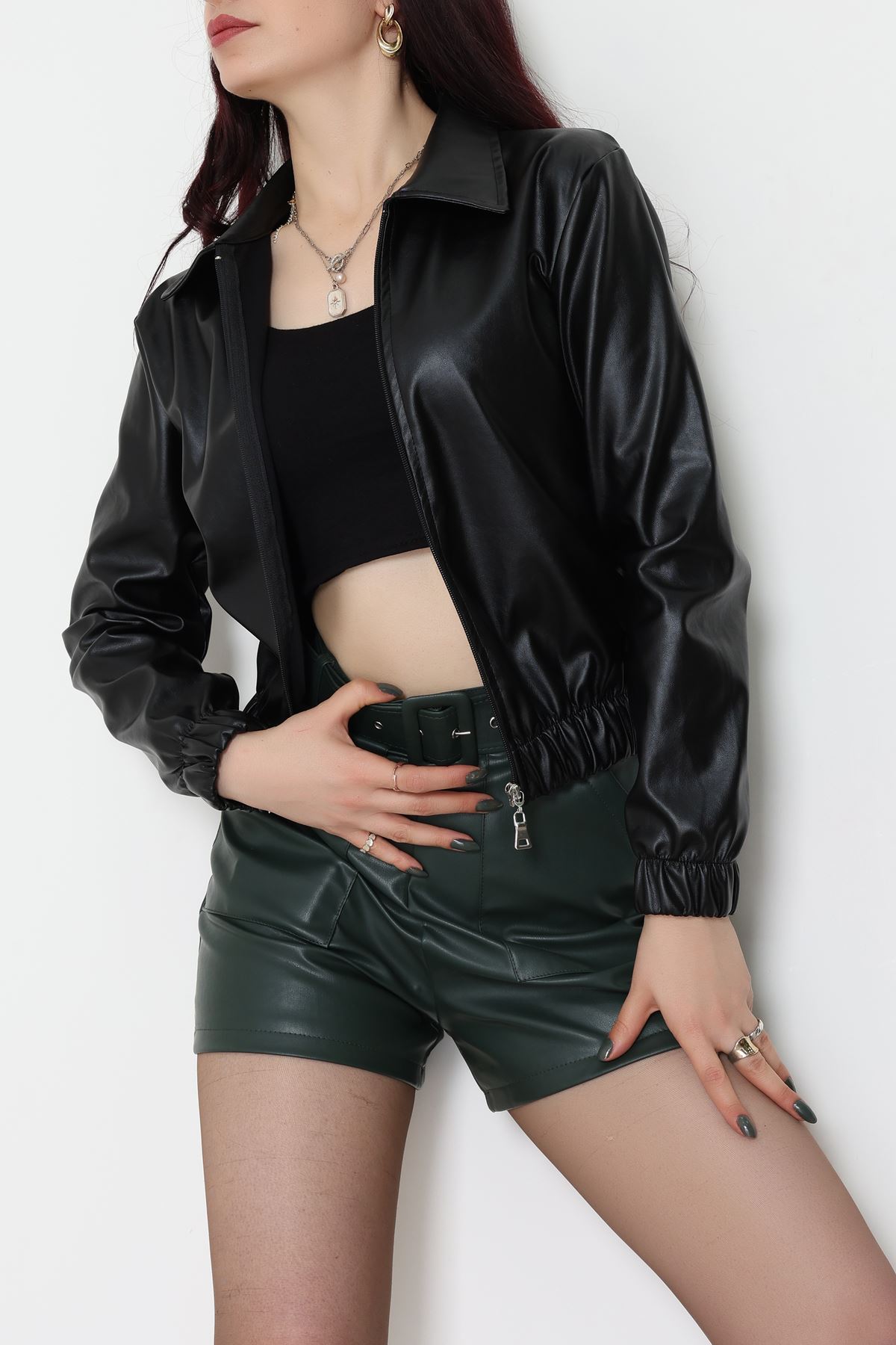 Deri Ceket Siyah - 31644.1837.