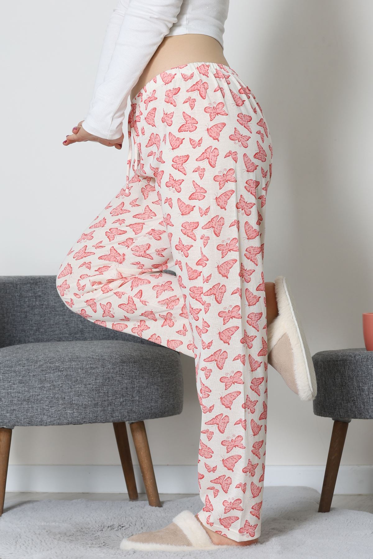 Süprem Pijama Altı Bejpembe - 55008.1567.