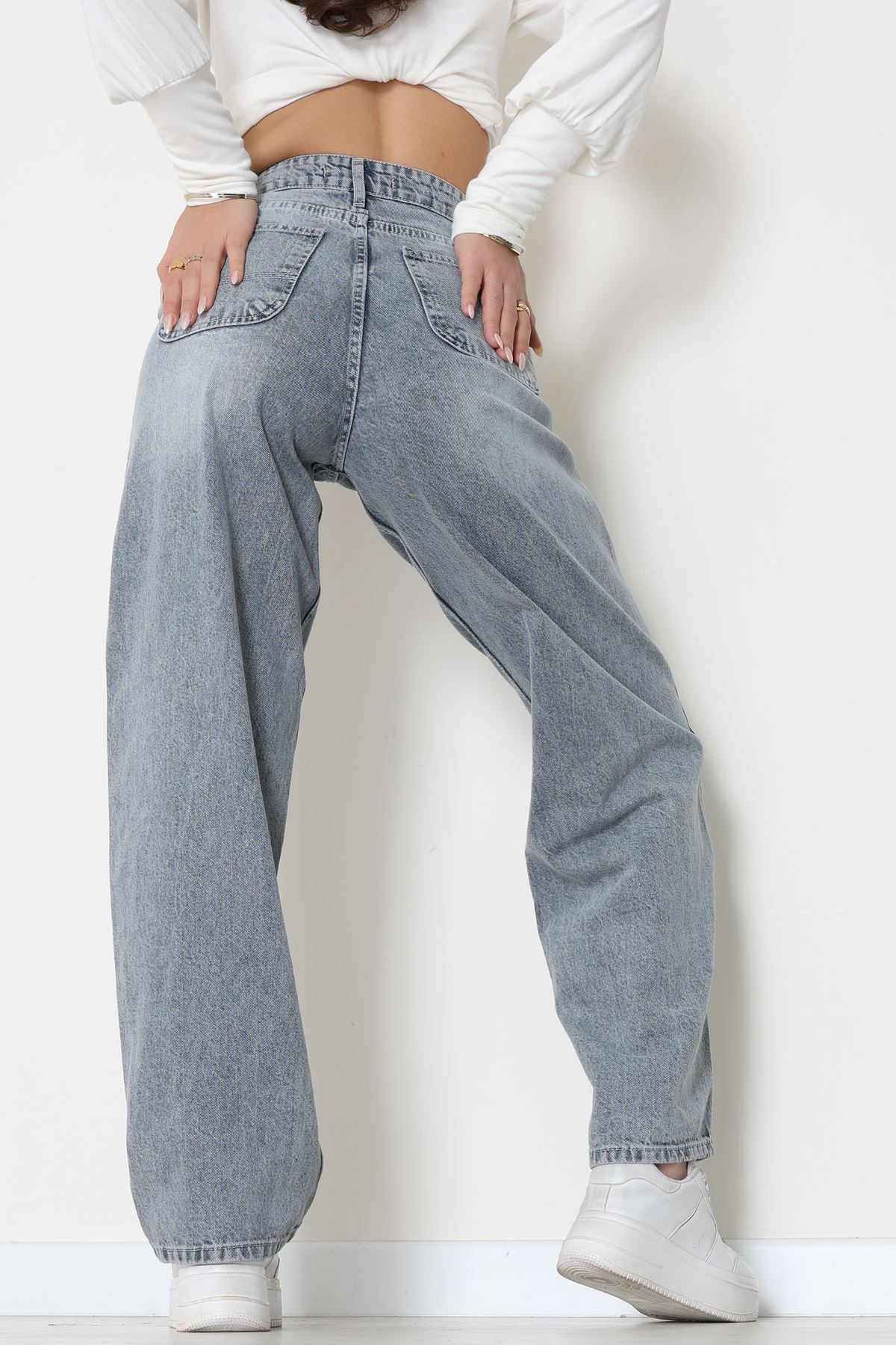 Baggy Kot Pantolon Gray - 31586.1566.