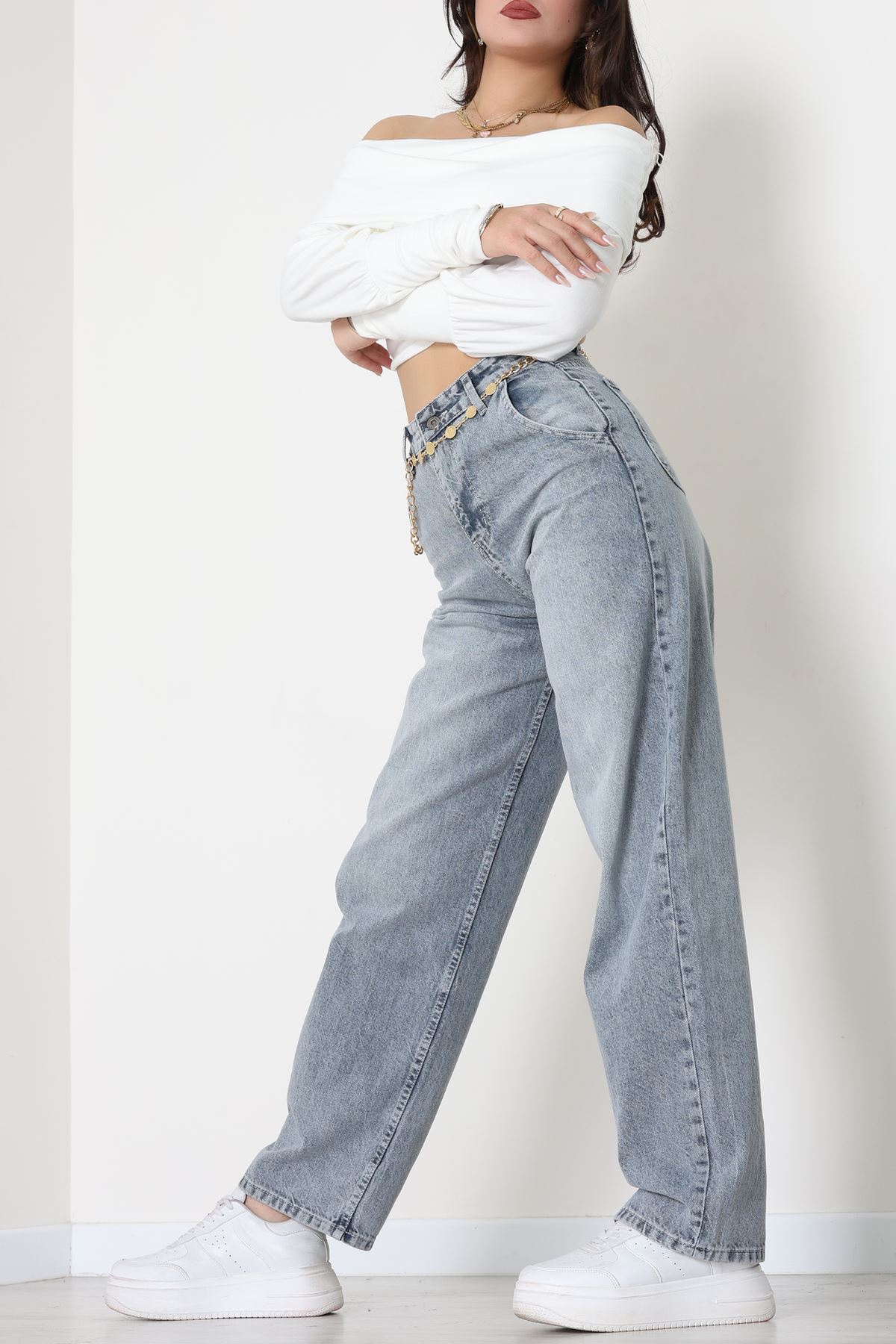 Baggy Kot Pantolon Gray - 31586.1566.