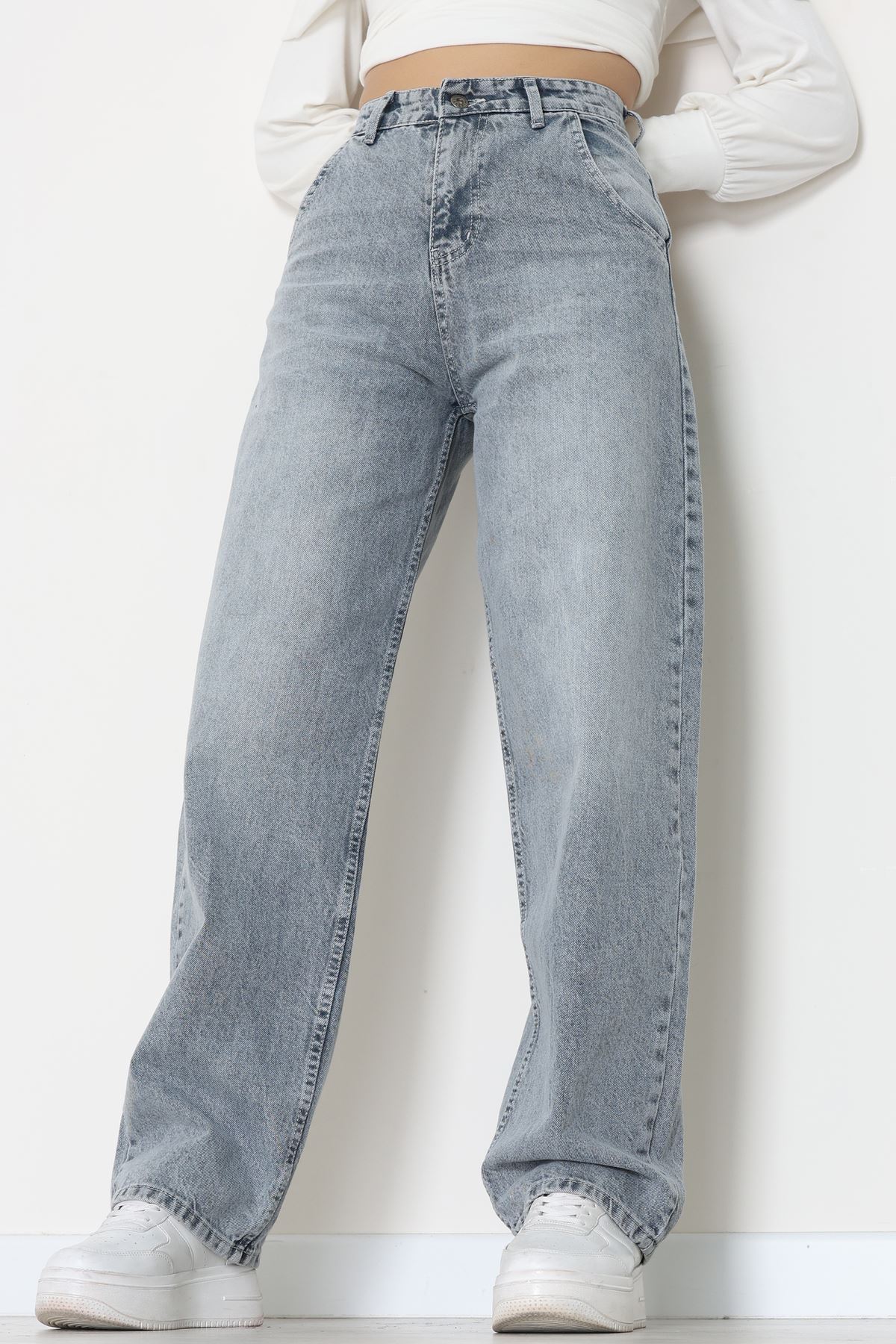 Baggy Kot Pantolon Gray - 31586.1566.