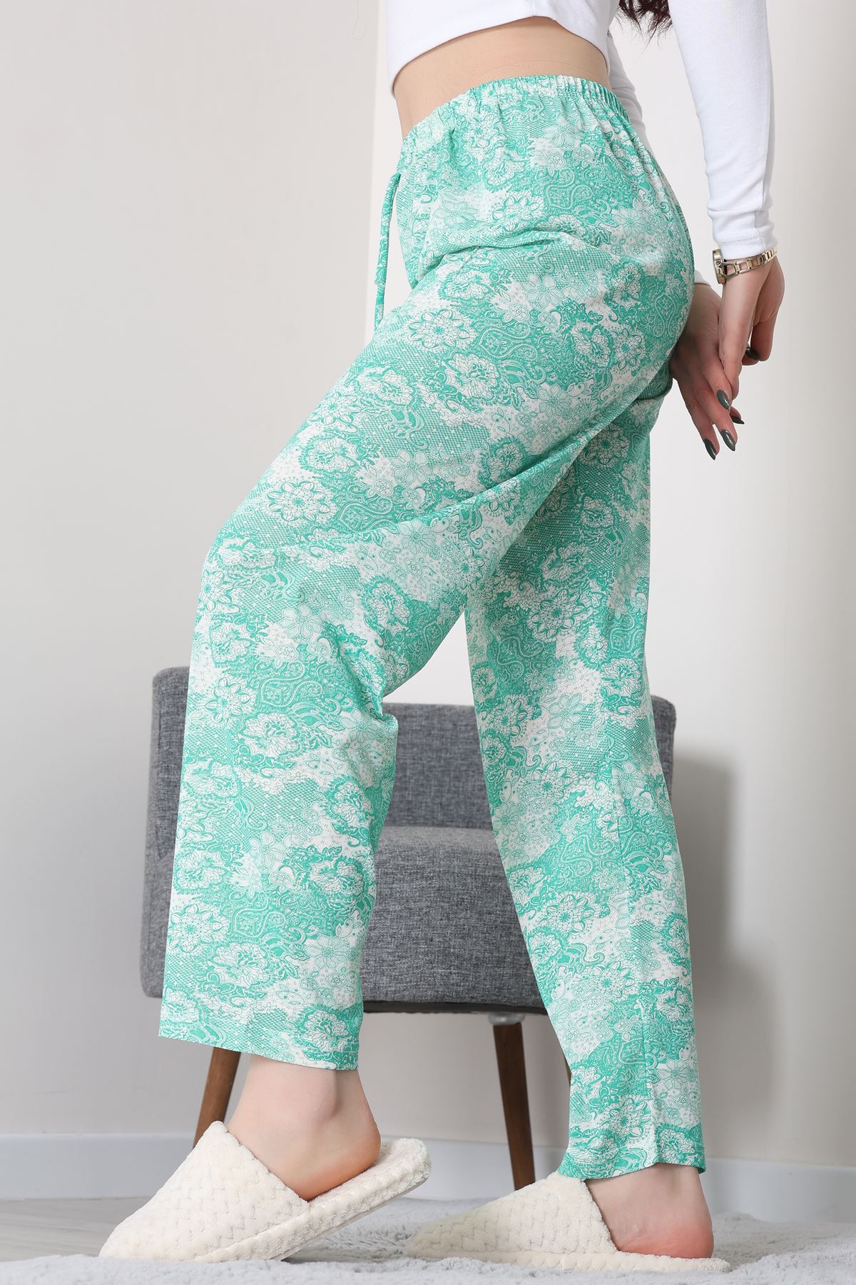 Süprem Pijama Altı Yeşil - 55008.1567.