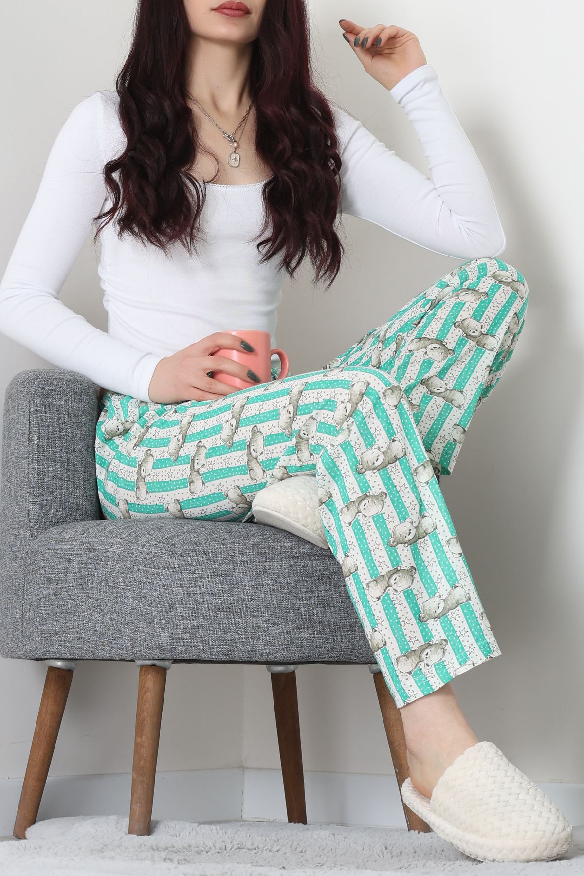 Süprem Pijama Altı Mint - 55008.1567.