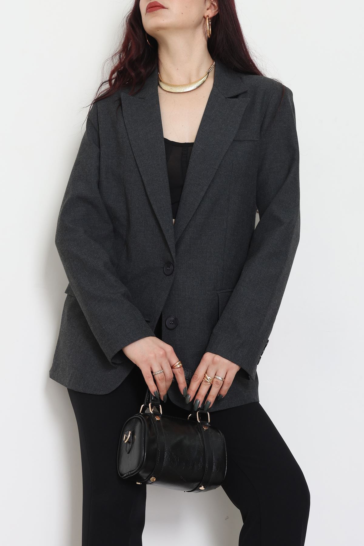 Blazer Ceket Antrasit - 51245.1347.