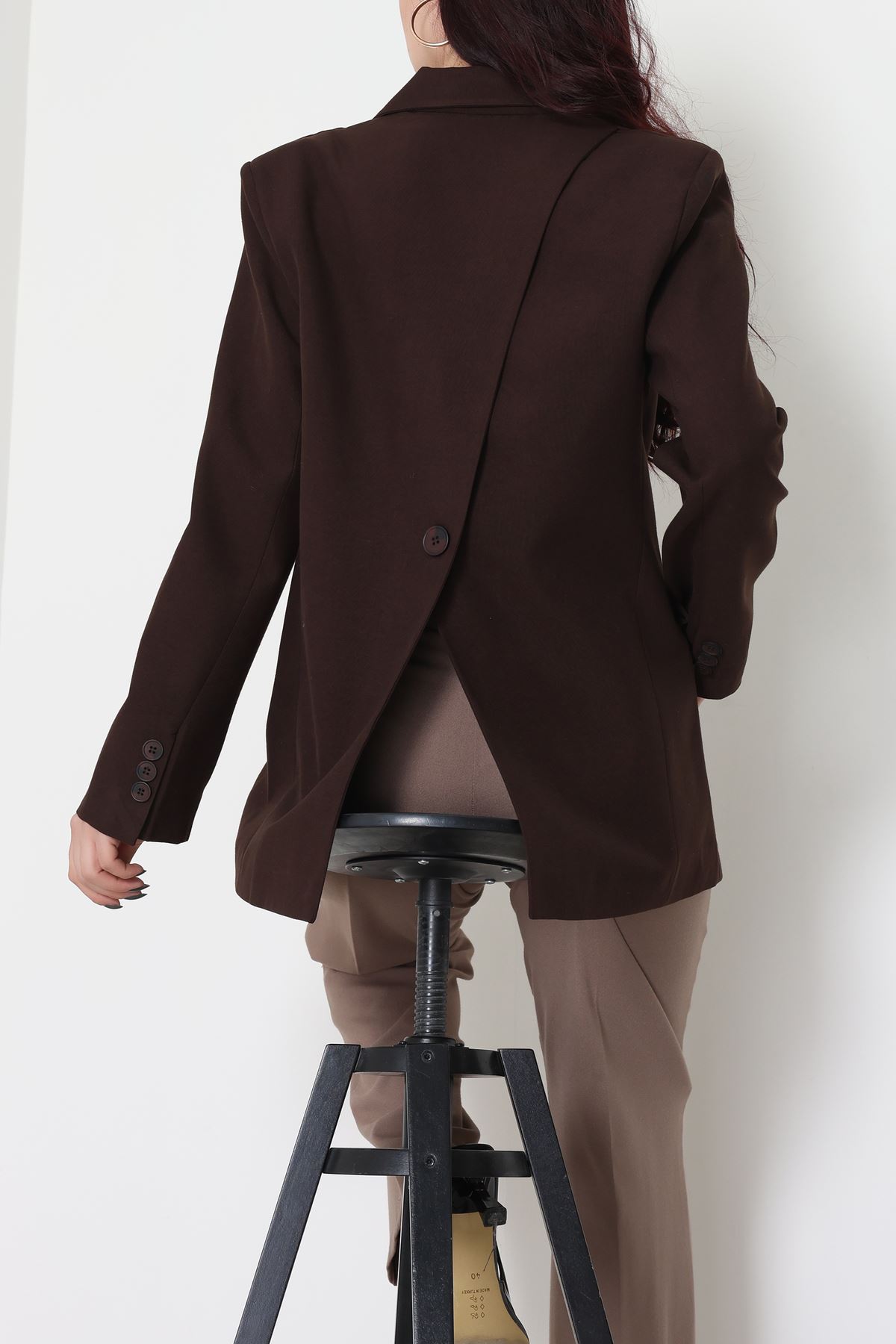 Blazer Ceket Kahve - 51245.1347.