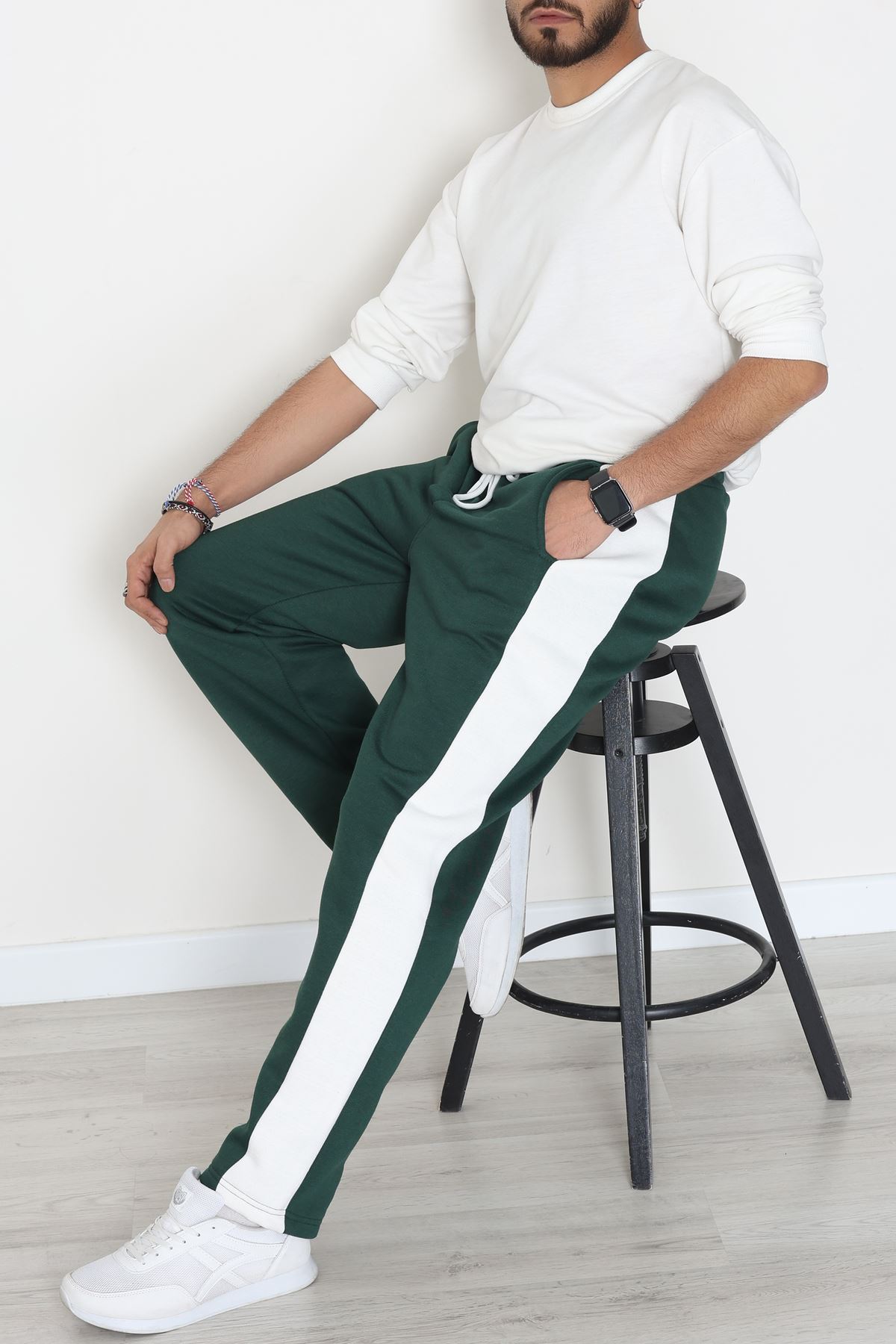 Garnili Baggy Erkek Eşofman Altı Benetton  - 55026.1947.