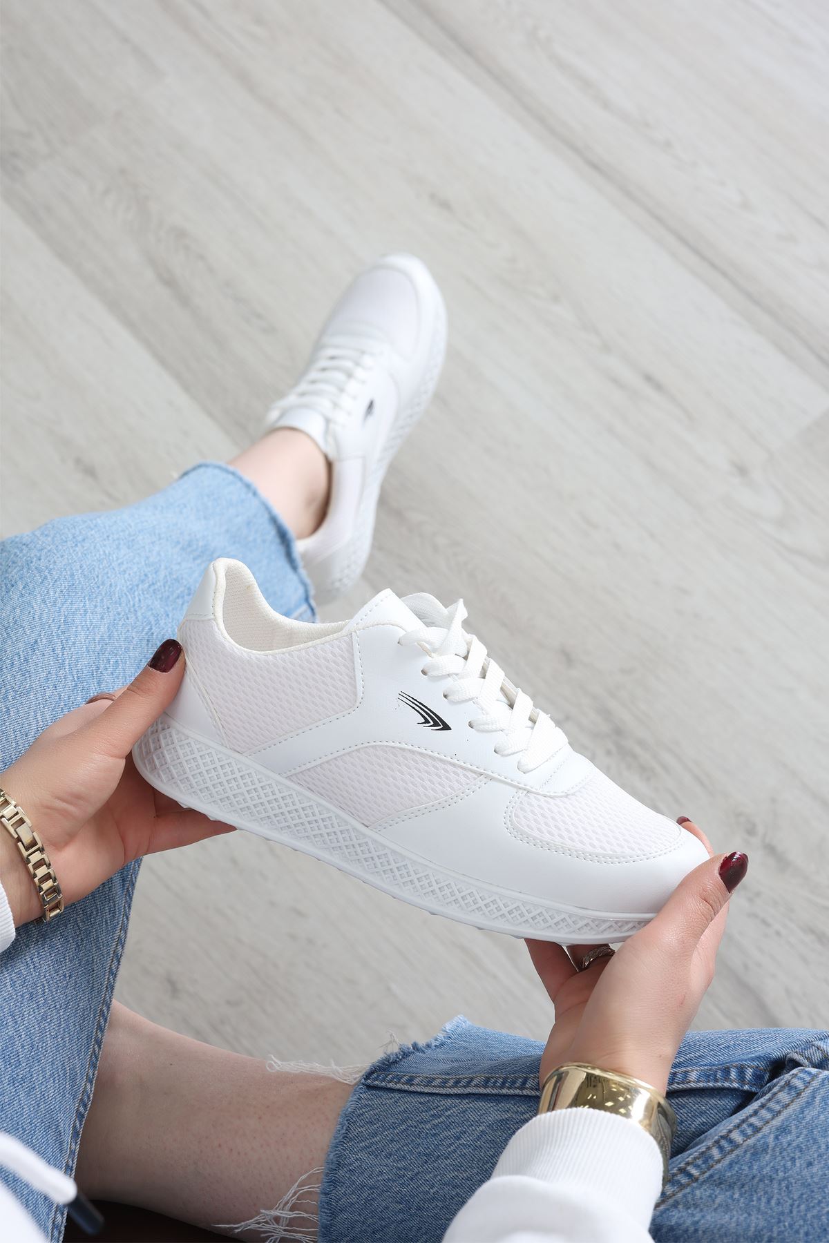Spor Günlük Ayakkabı Beyaz - 31819.264.