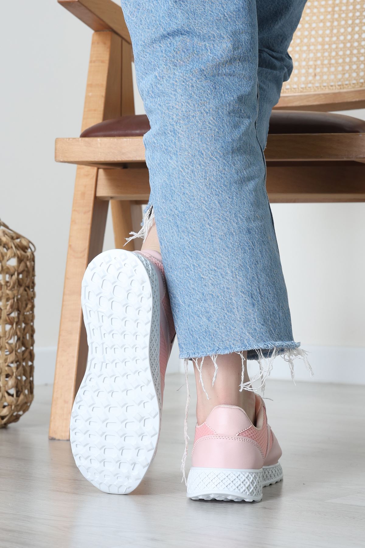 Spor Günlük Ayakkabı Pudra - 31819.264.