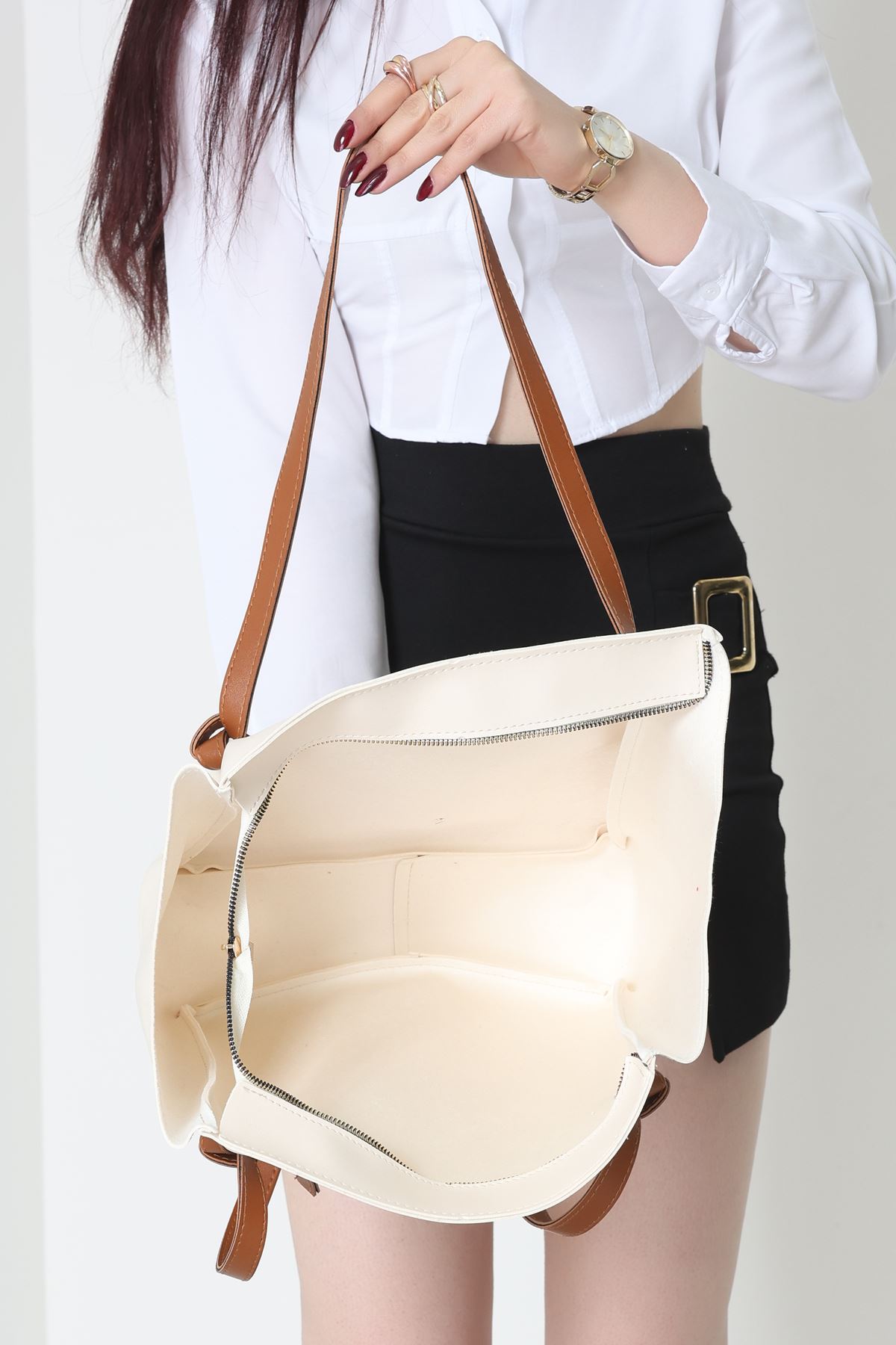 Kol Çantası Bejkahve - 31708.2063.