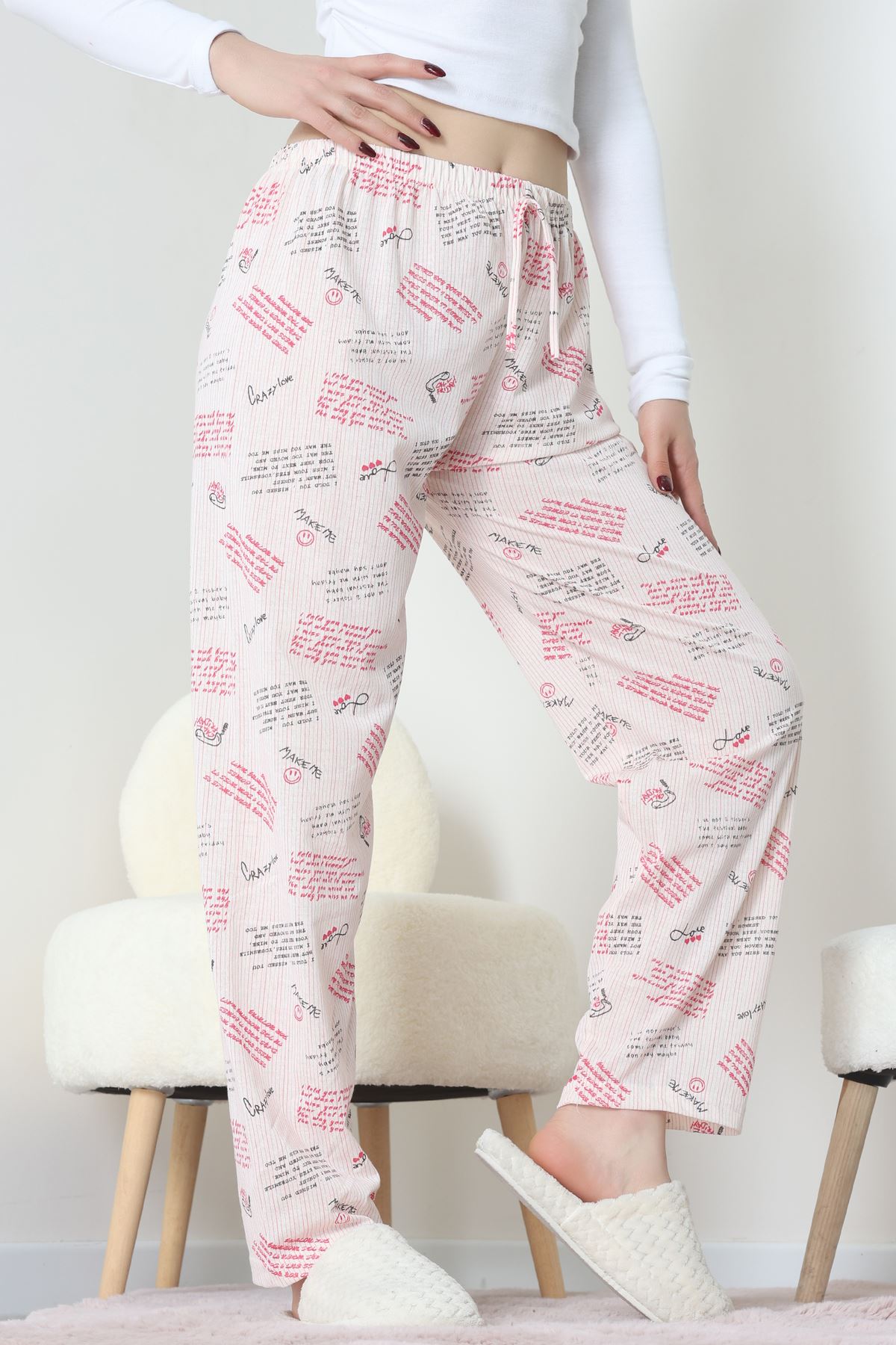 Süprem Pijama Altı Pembesiyah - 55008.1567.