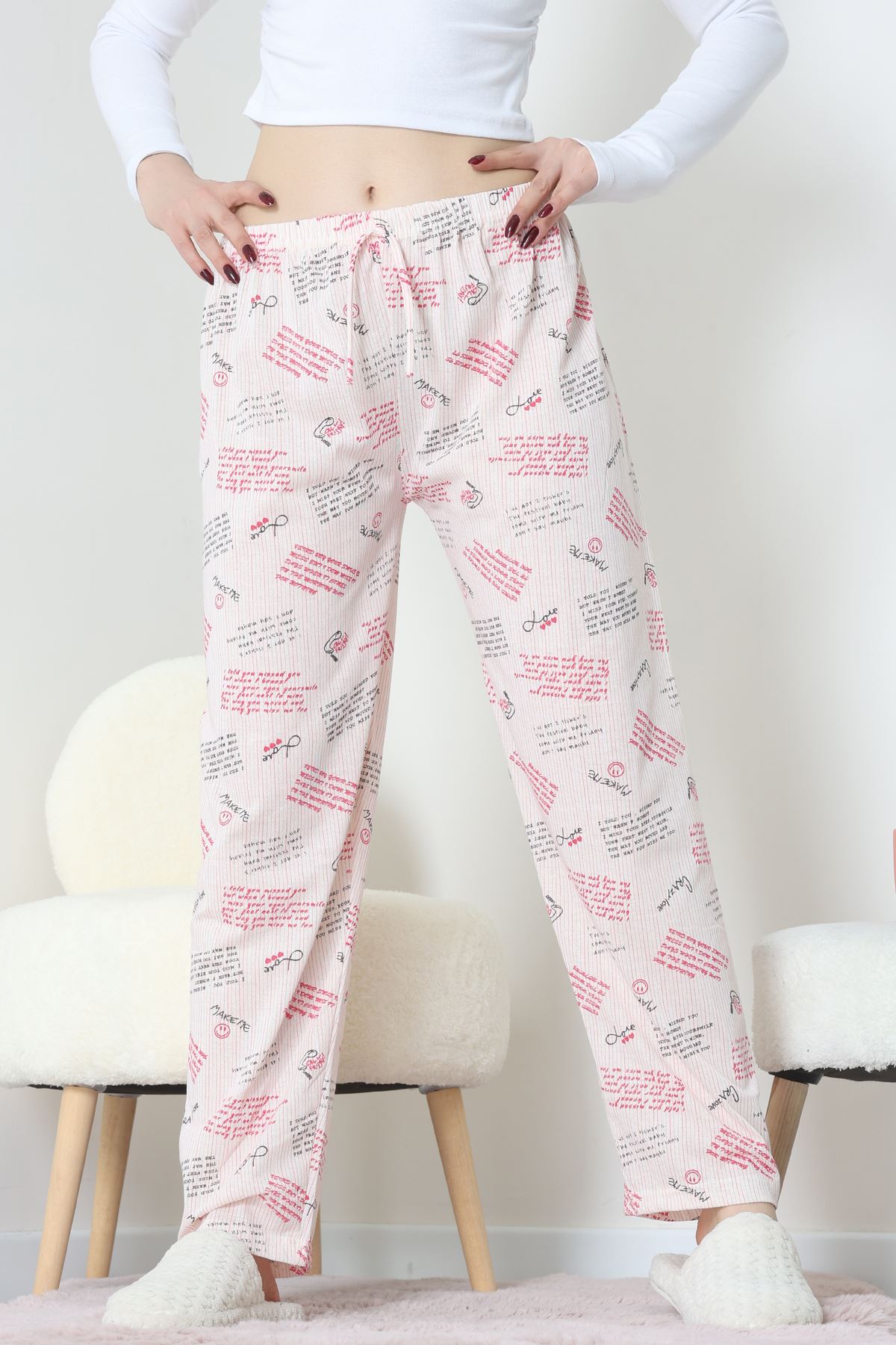 Süprem Pijama Altı Pembesiyah - 55008.1567.