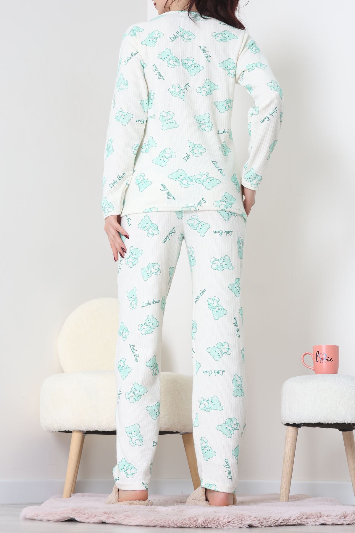 İnterlok Pijama Takımı Mint - 55009.1567.
