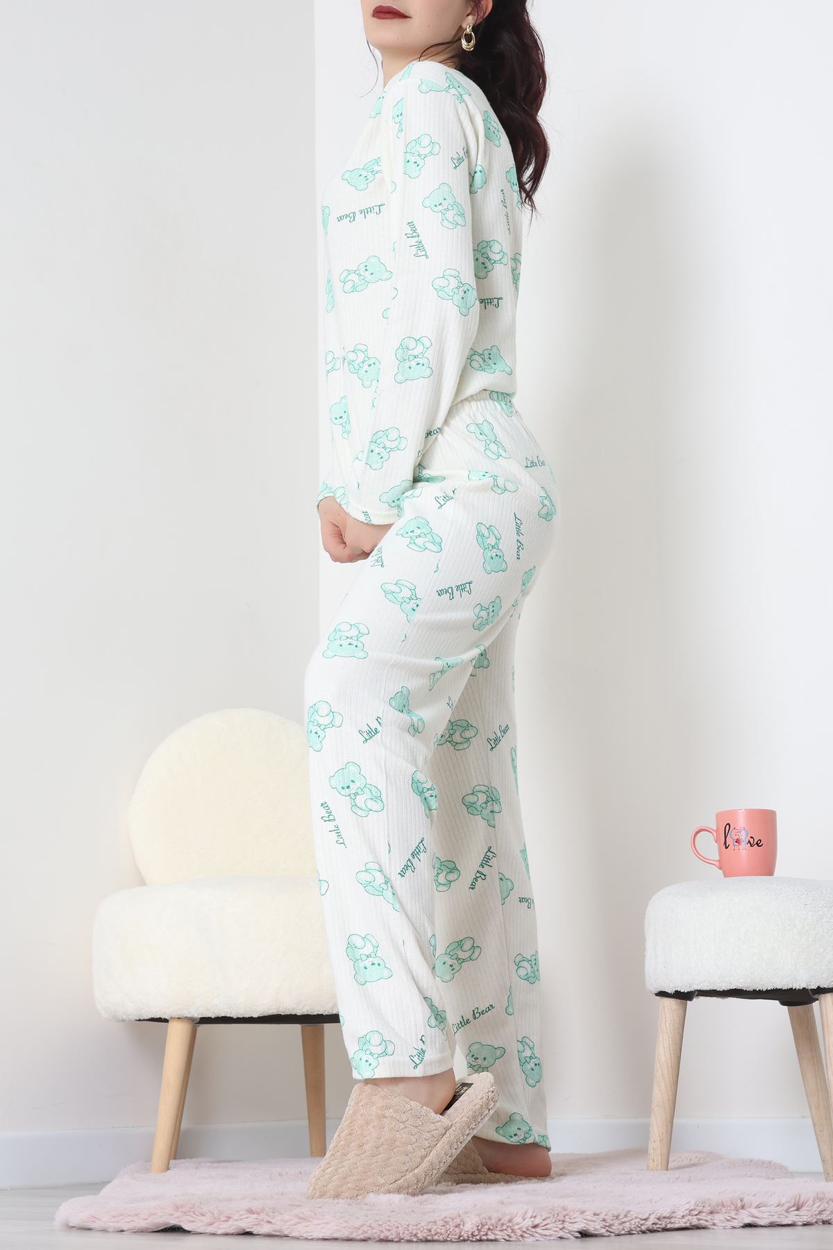 İnterlok Pijama Takımı Mint - 55009.1567.