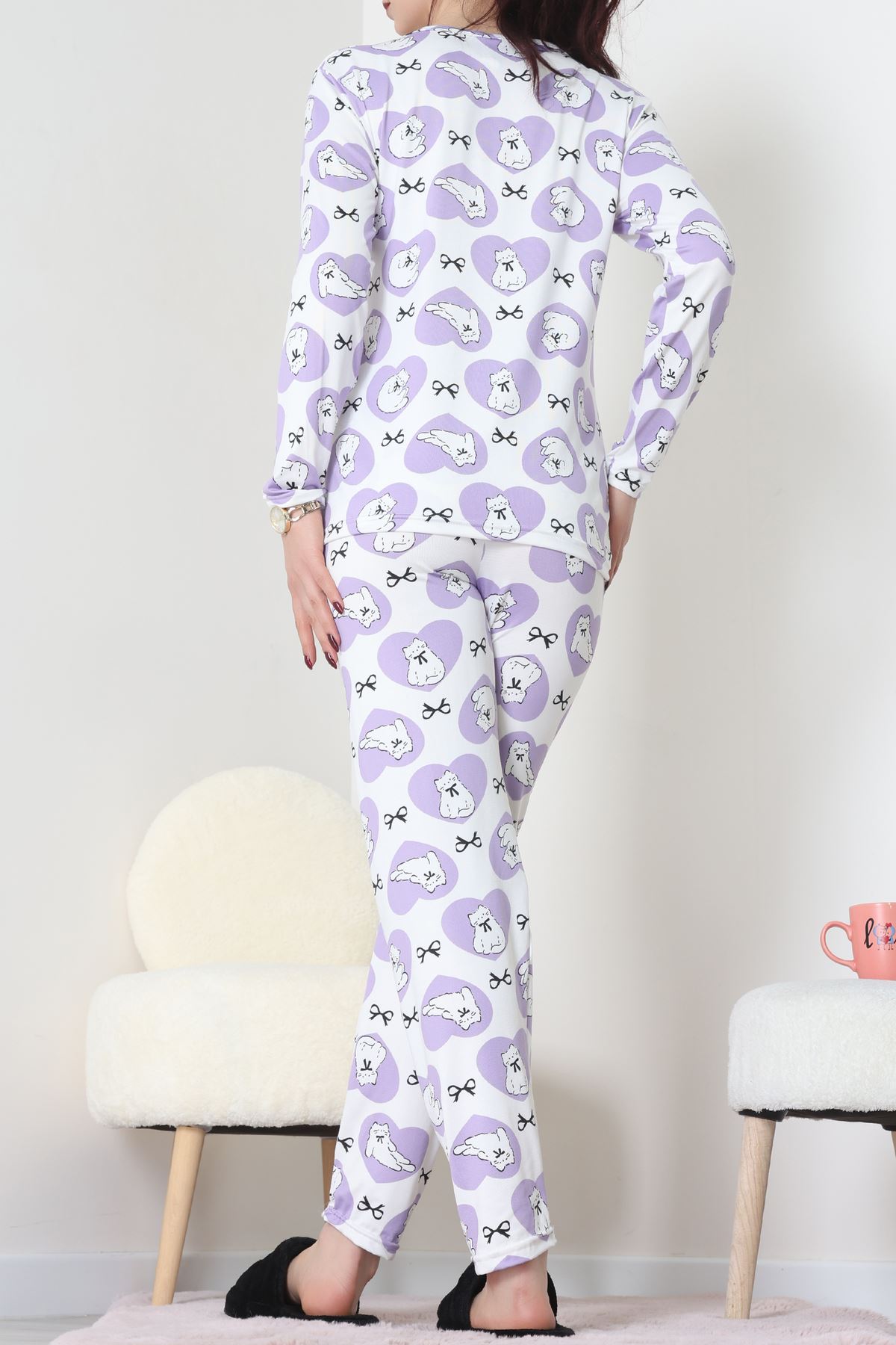 Milan Pijama Takımı Lila - 55010.1567.