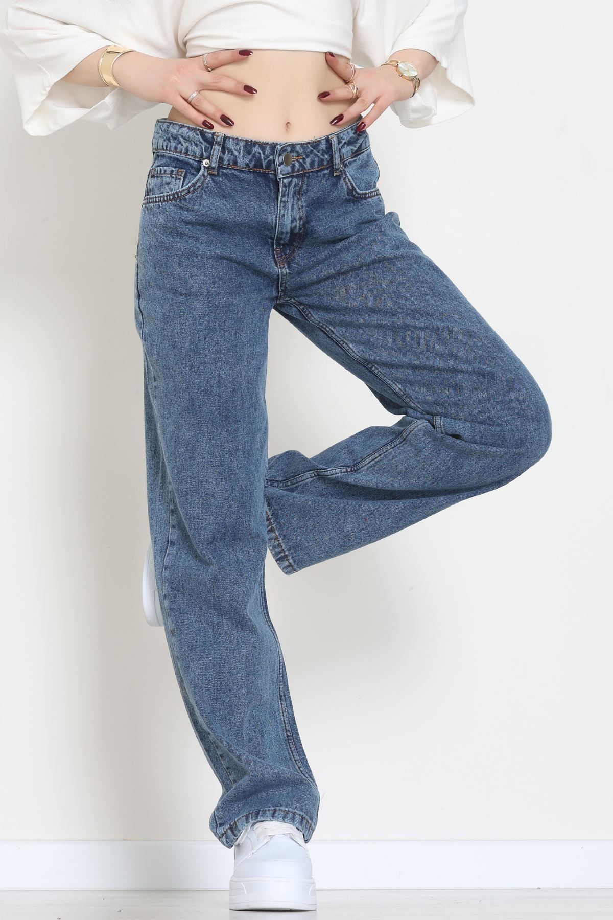 Palazzo Kot Pantolon Mavi - 31830.1904.