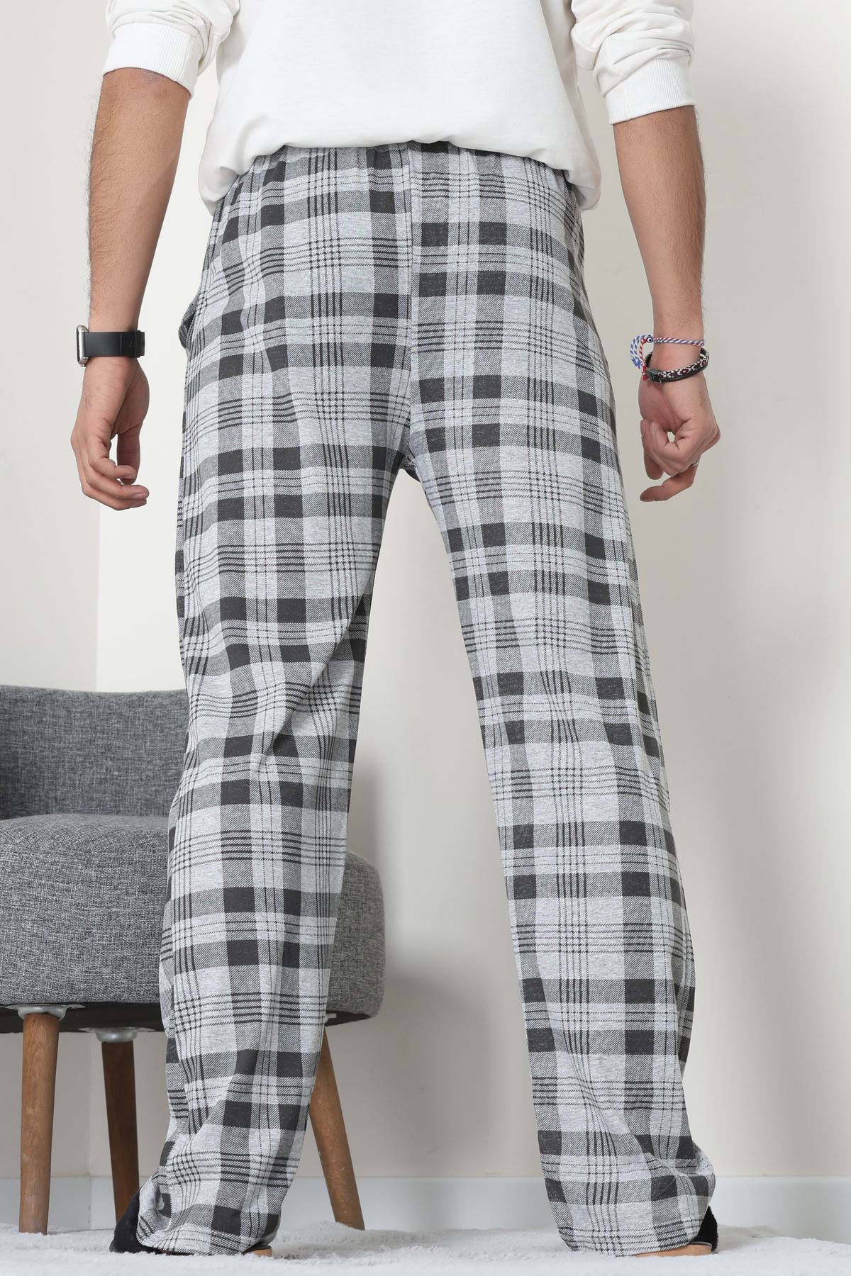 Cepli Süprem Erkek Pijama Altı Füme - 70849.1902.