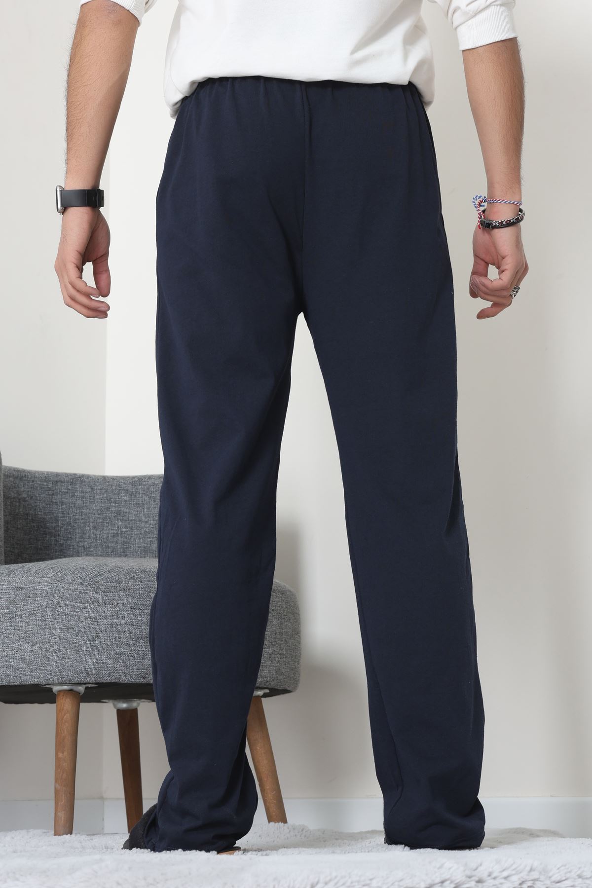 Cepli Süprem Erkek Pijama Altı Lacivert - 70849.1902.