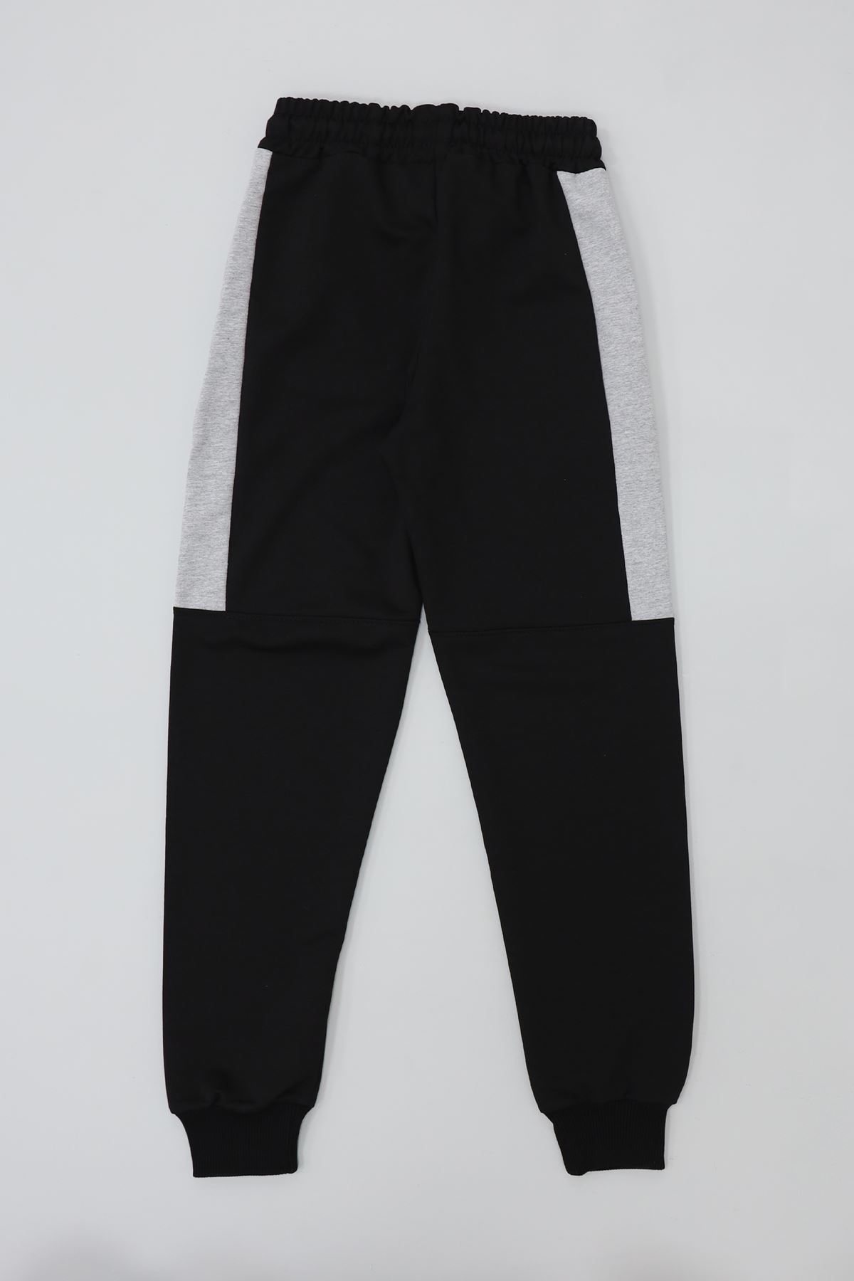 8-16 Yaş 2 İplik Likralı Eşofman Altı Siyah - 52173.2066.