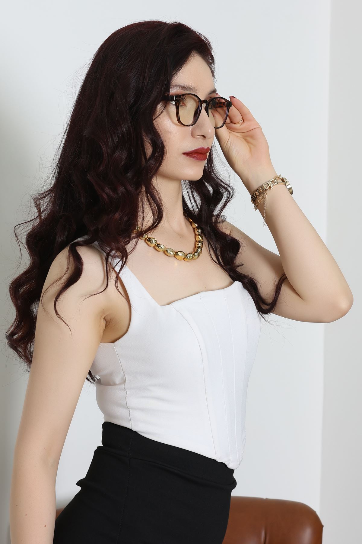 Mavi Işık Korumalı Ekran Gözlüğü Leokahve - 20010.1724.