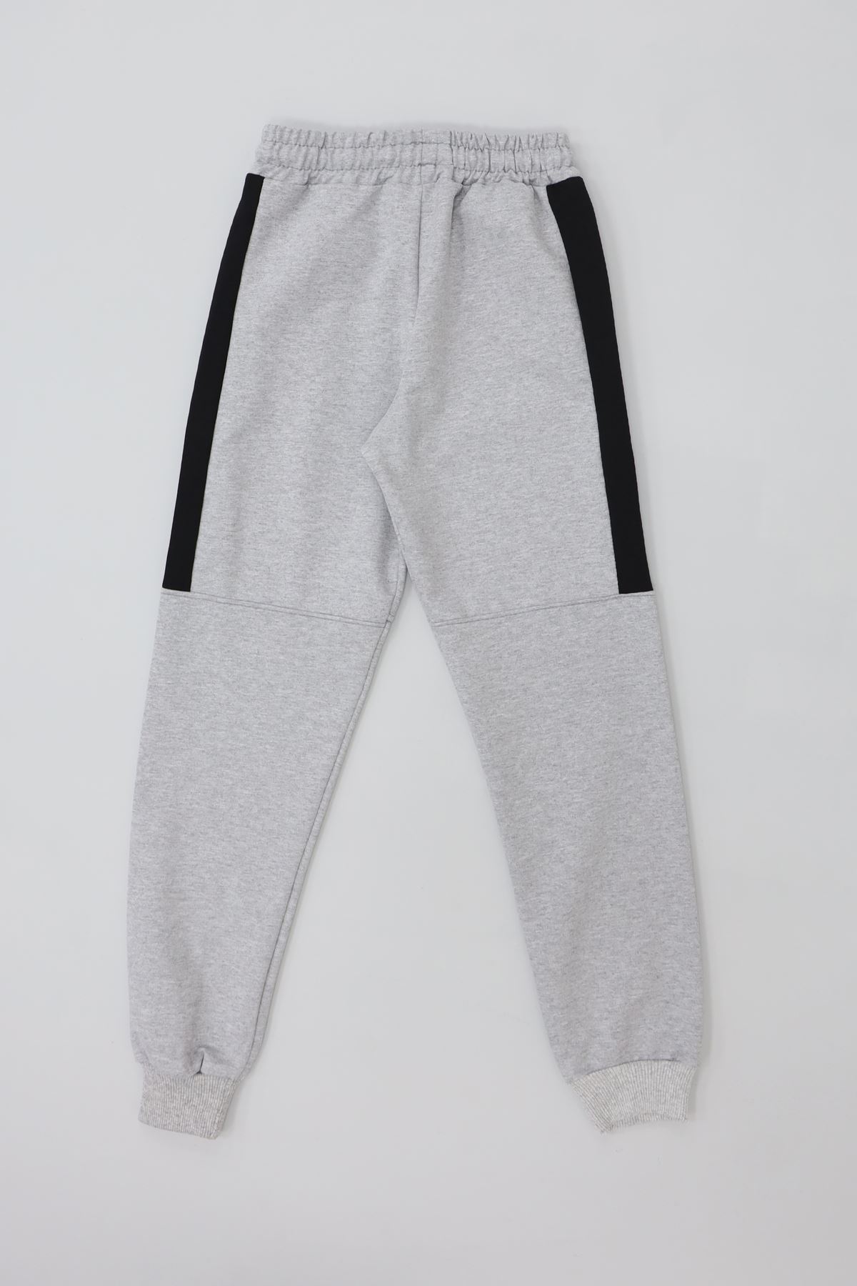 8-16 Yaş 2 İplik Likralı Eşofman Altı Gri - 52173.2066.