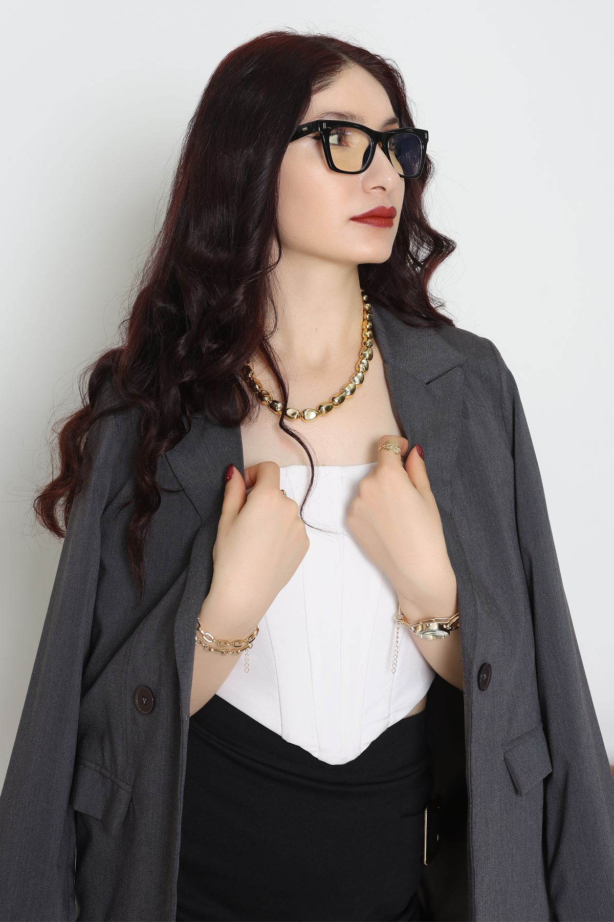 Mavi Işık Korumalı Ekran Gözlüğü Siyah - 23014.1724.