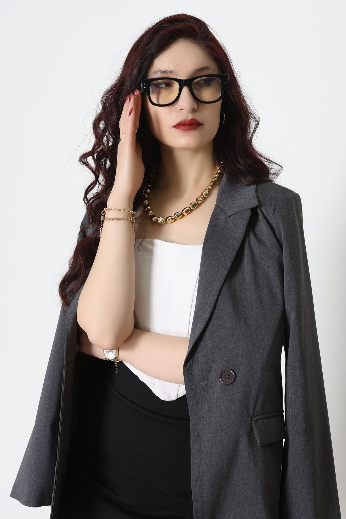 Mavi Işık Korumalı Ekran Gözlüğü Siyah2 - 23045.1724.