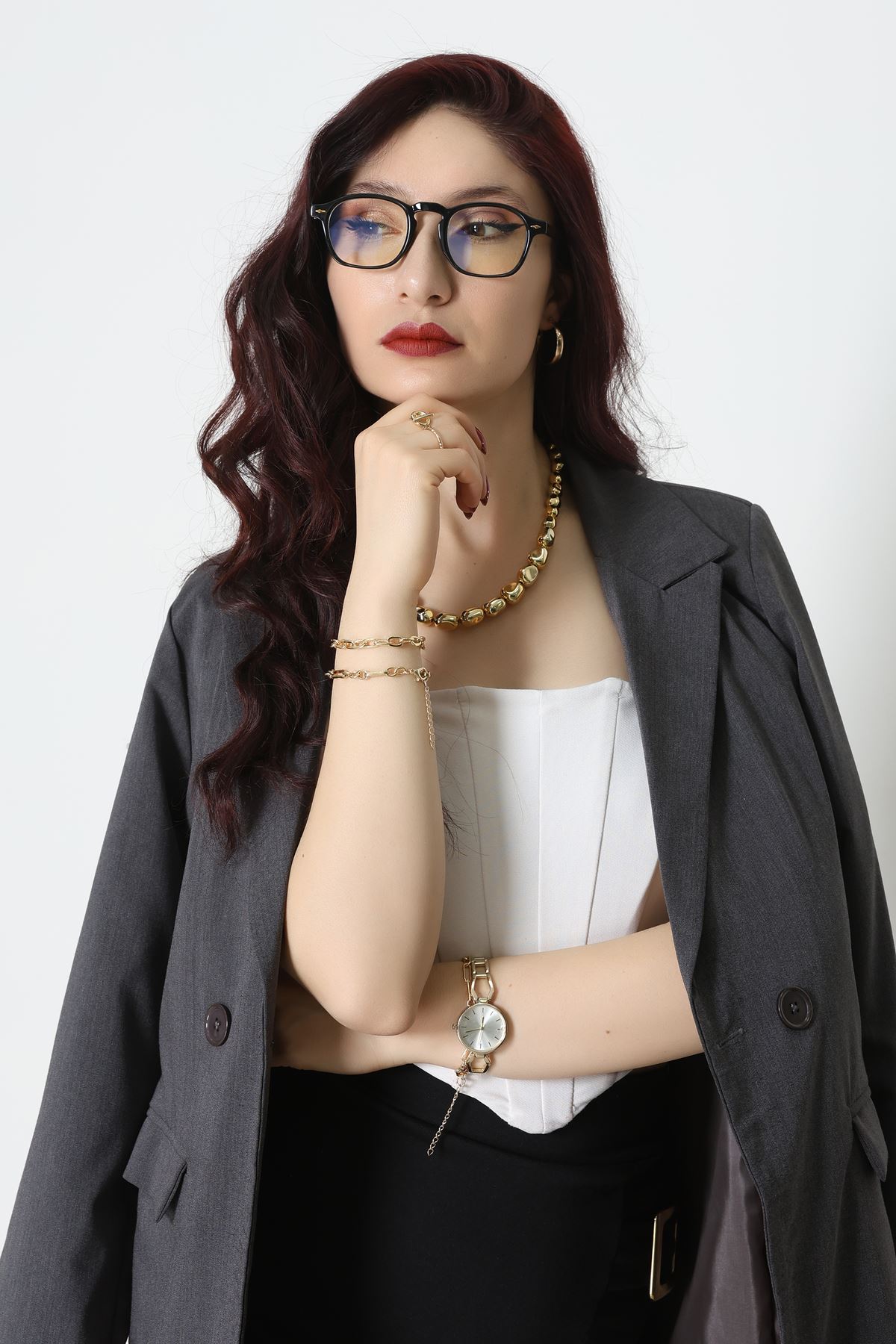 Mavi Işık Korumalı Ekran Gözlüğü Siyah3 - 20010.1724.