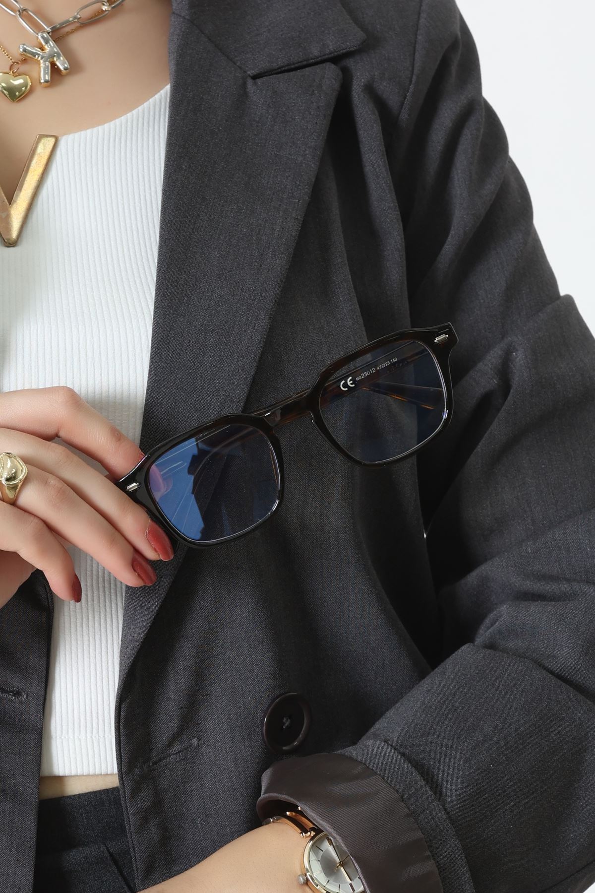 Mavi Işık Korumalı Ekran Gözlüğü Leokahve - 23001.1724.