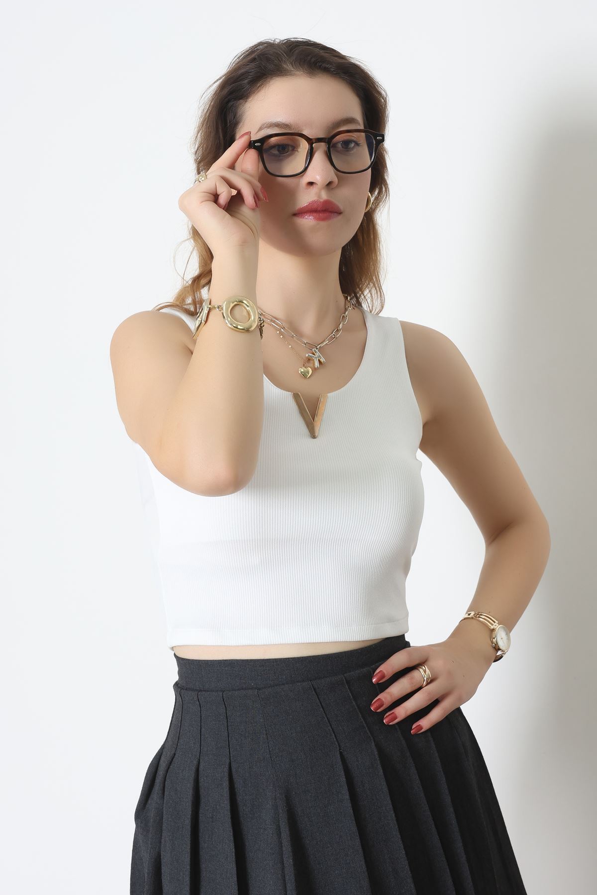 Mavi Işık Korumalı Ekran Gözlüğü Leokahve - 23001.1724.