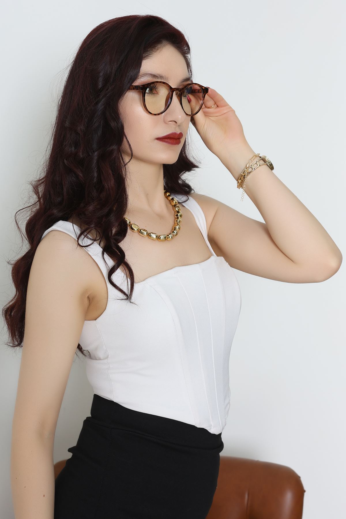 Mavi Işık Korumalı Ekran Gözlüğü Leopar - 21111.1724.