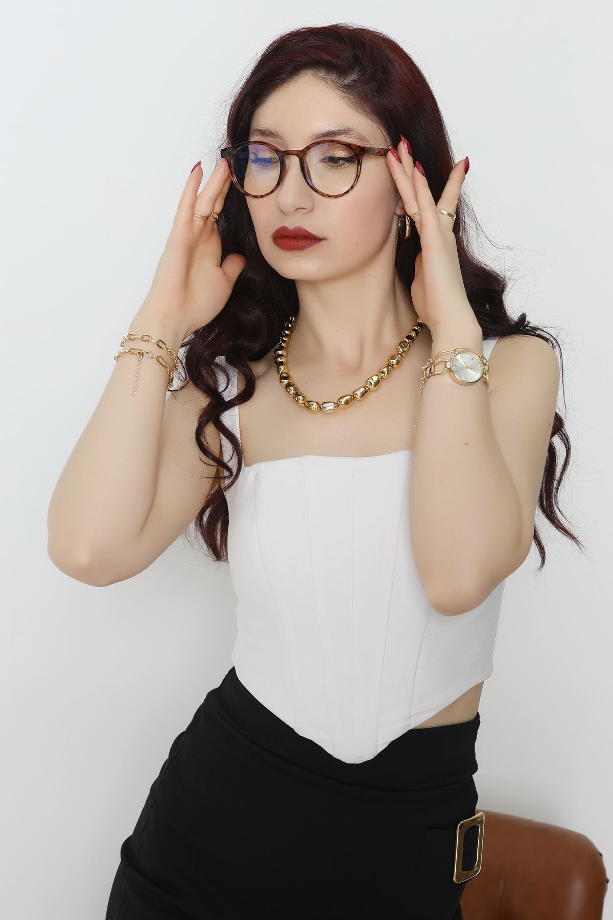 Mavi Işık Korumalı Ekran Gözlüğü Leopar - 21111.1724.