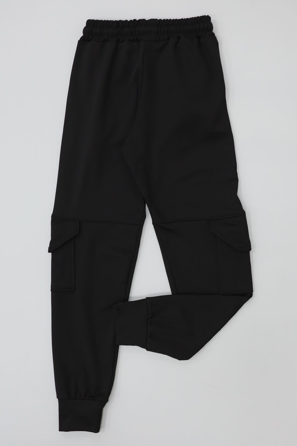 8-16 Yaş Dalgıç Eşofman Altı Siyah - 52176.2066.