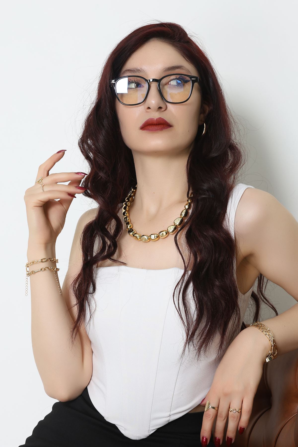 Mavi Işık Korumalı Ekran Gözlüğü Siyah2 - 20007.1724.