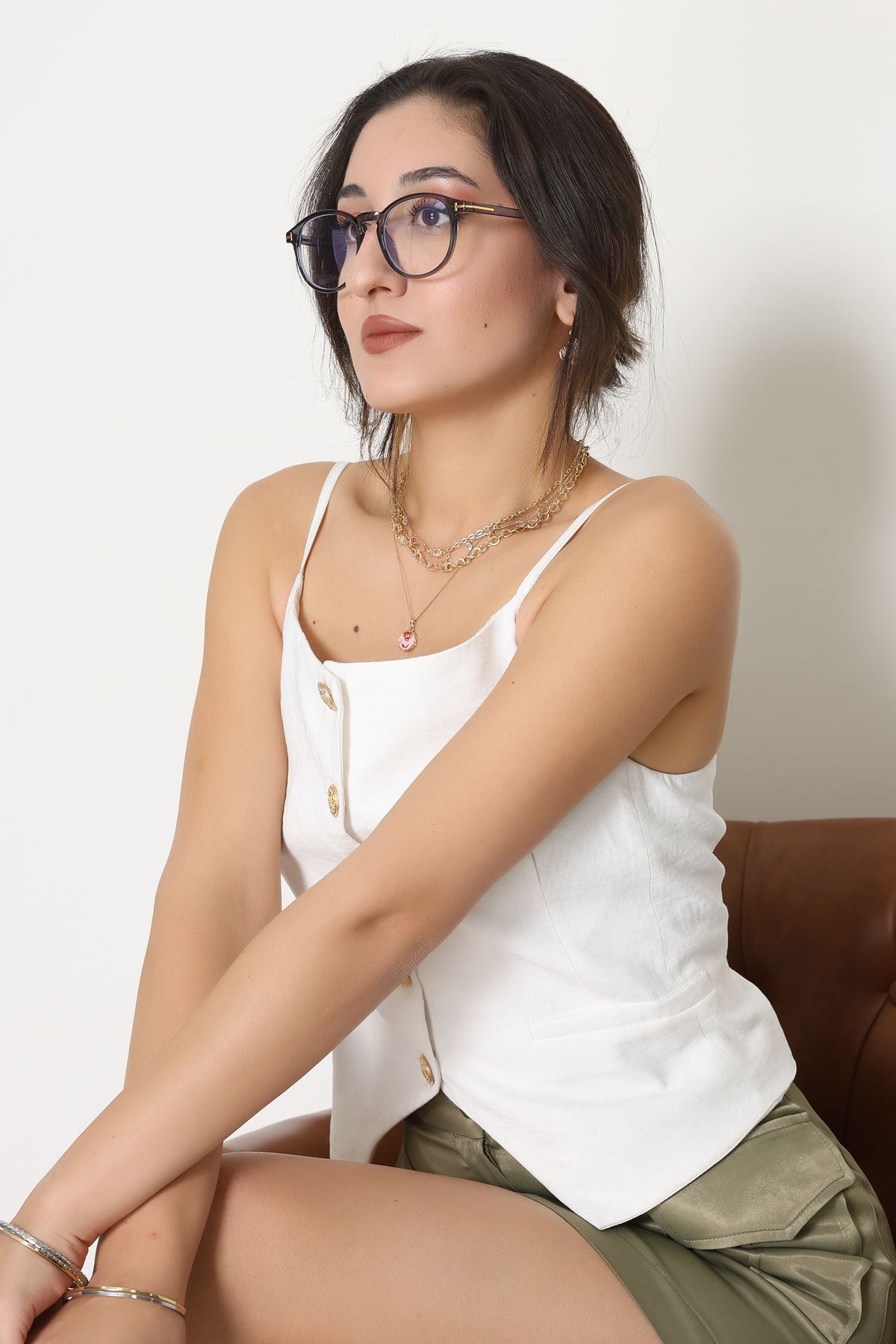 Mavi Işık Korumalı Ekran Gözlüğü Füme - 20010.1724.