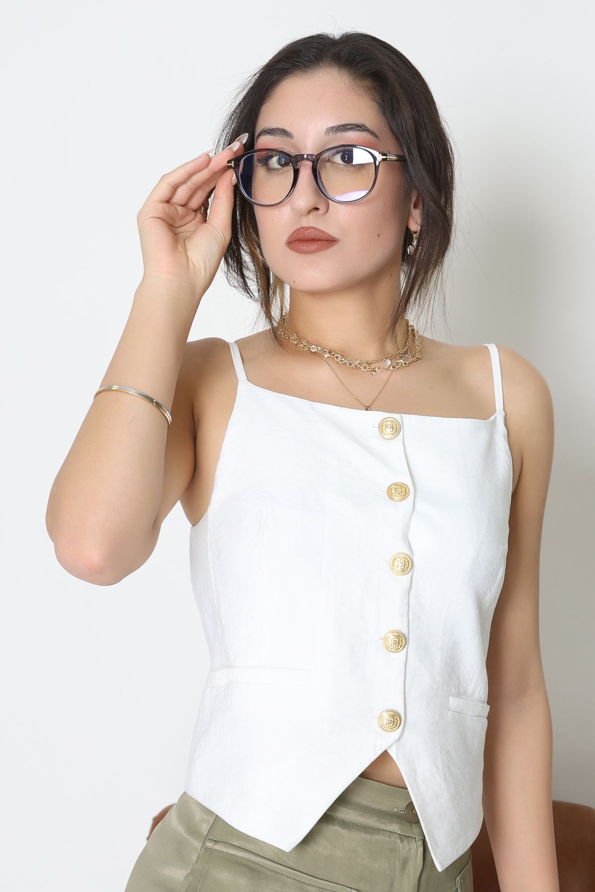 Mavi Işık Korumalı Ekran Gözlüğü Füme - 20010.1724.