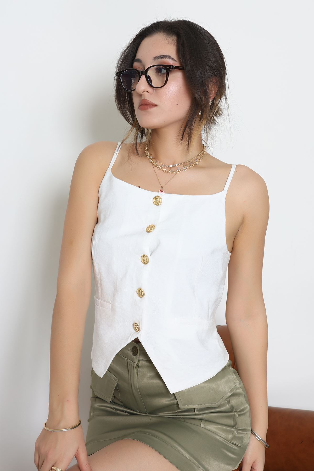 Mavi Işık Korumalı Ekran Gözlüğü Kahve - 23001.1724.