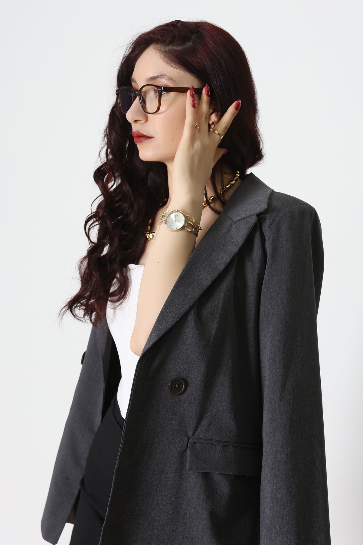 Mavi Işık Korumalı Ekran Gözlüğü Kahve - 23045.1724.