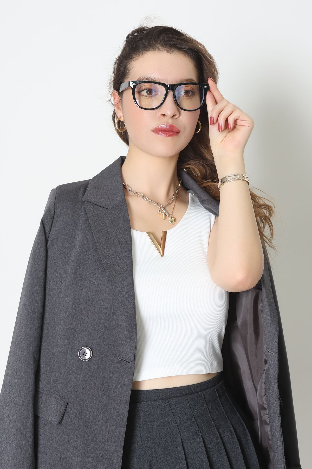 Mavi Işık Korumalı Ekran Gözlüğü Siyah - 23045.1724.