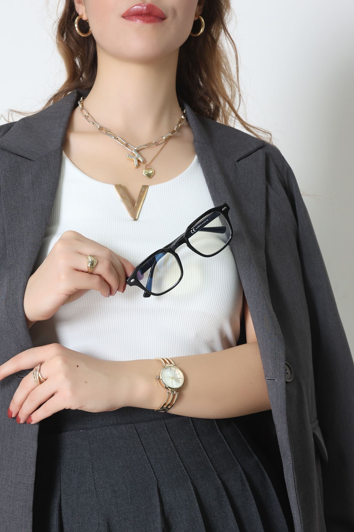 Mavi Işık Korumalı Ekran Gözlüğü Siyah - 21111.1724.